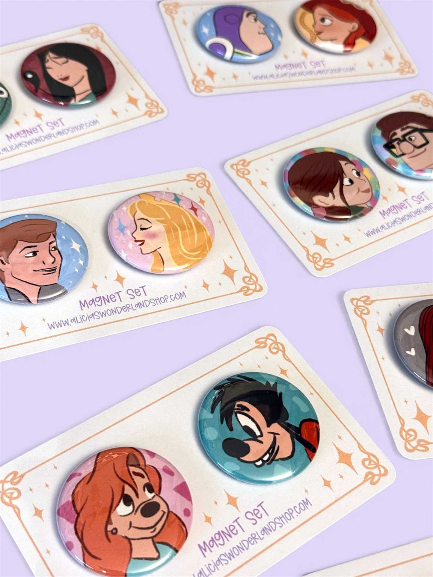 Button Set - Magnet or Pin