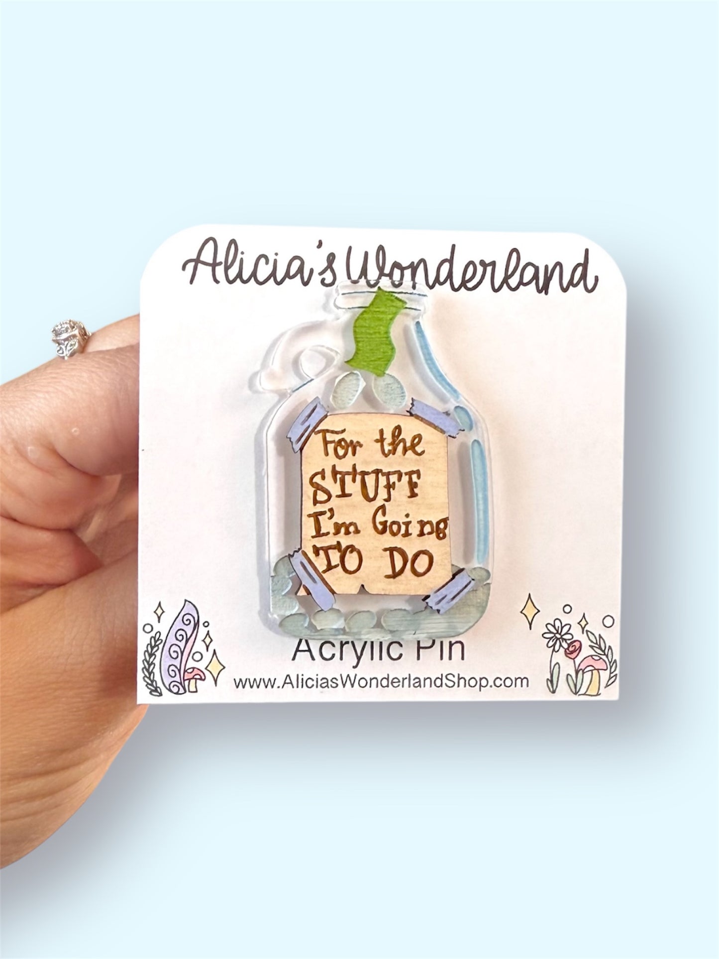 Stuff I'm Going To Do Pin or Magnet
