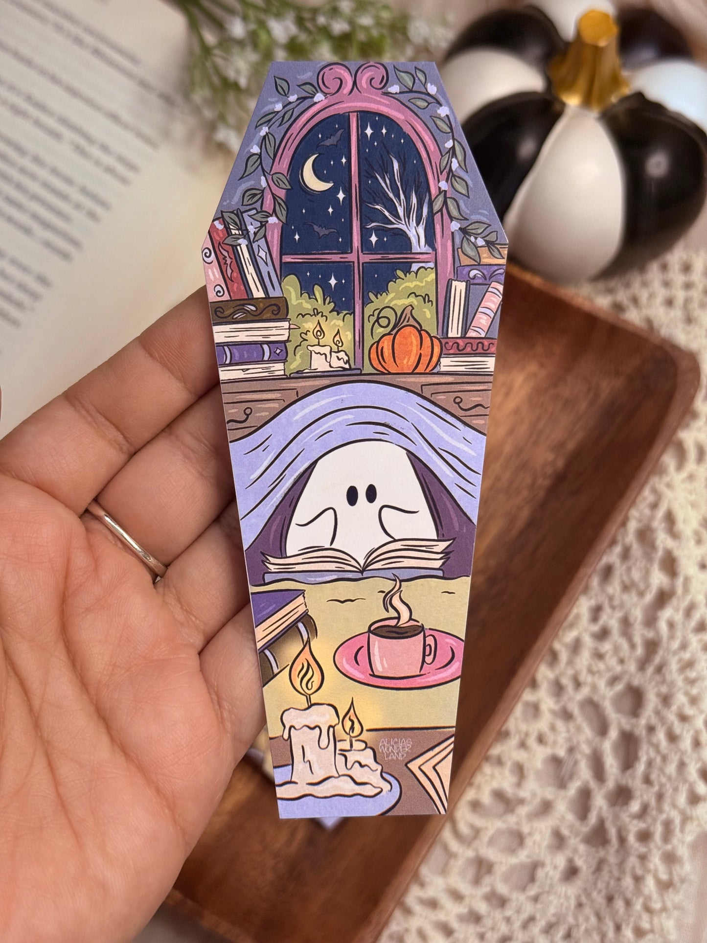 Cozy Covers & Books Bookmark
