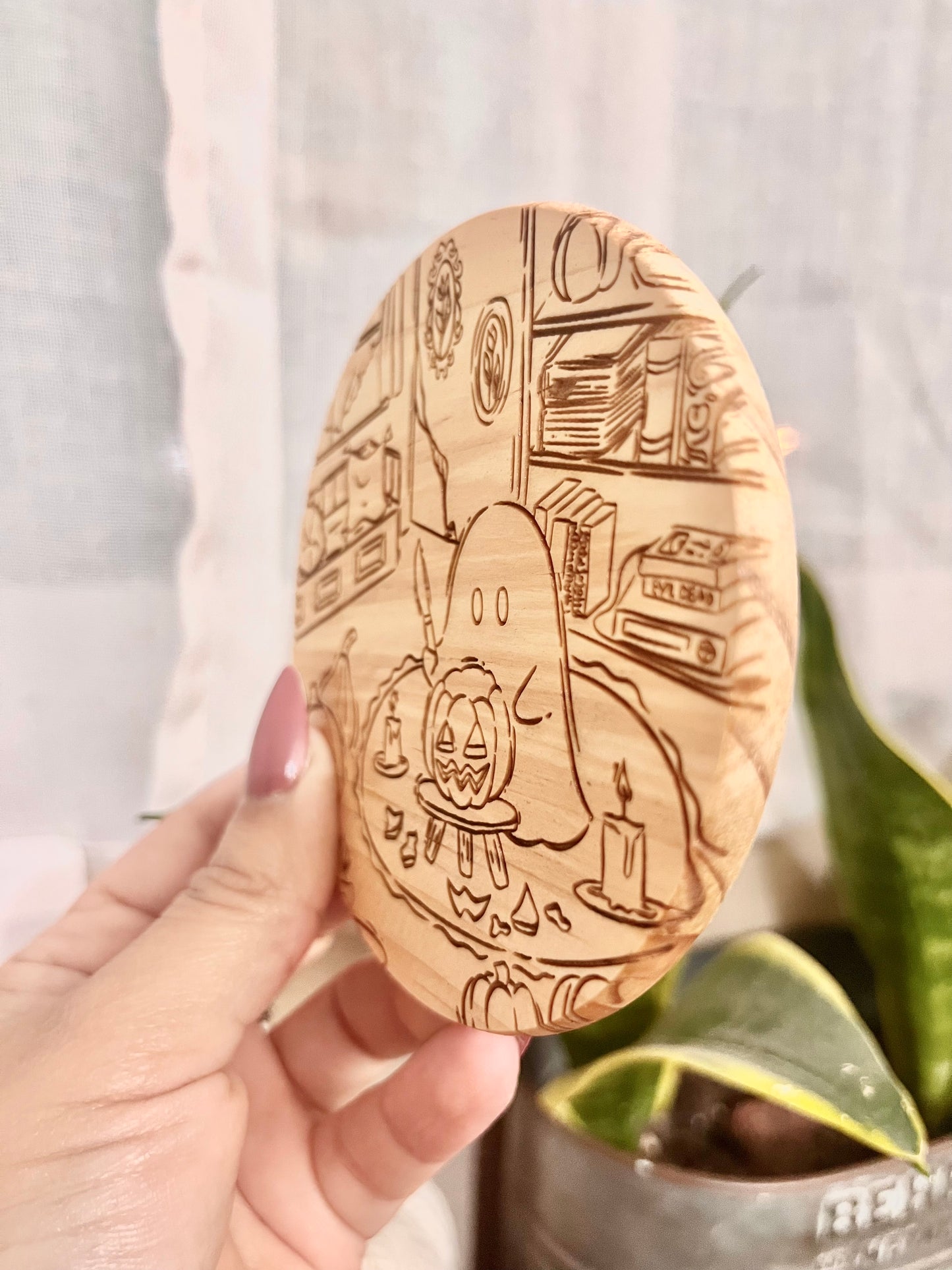 Spooky Wood Coasters