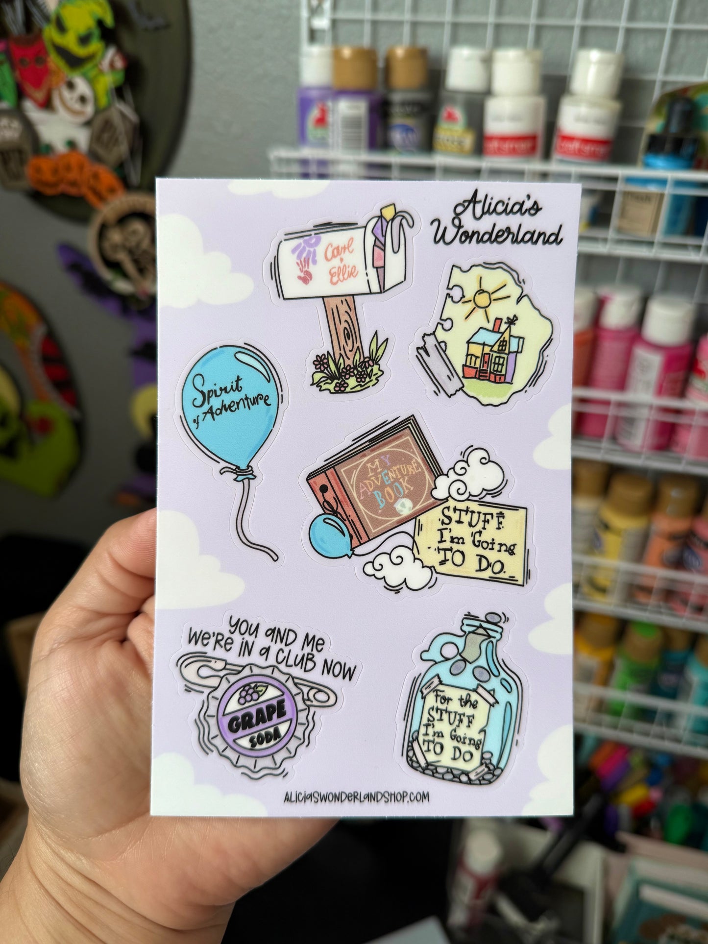 Adventure Sticker Sheet