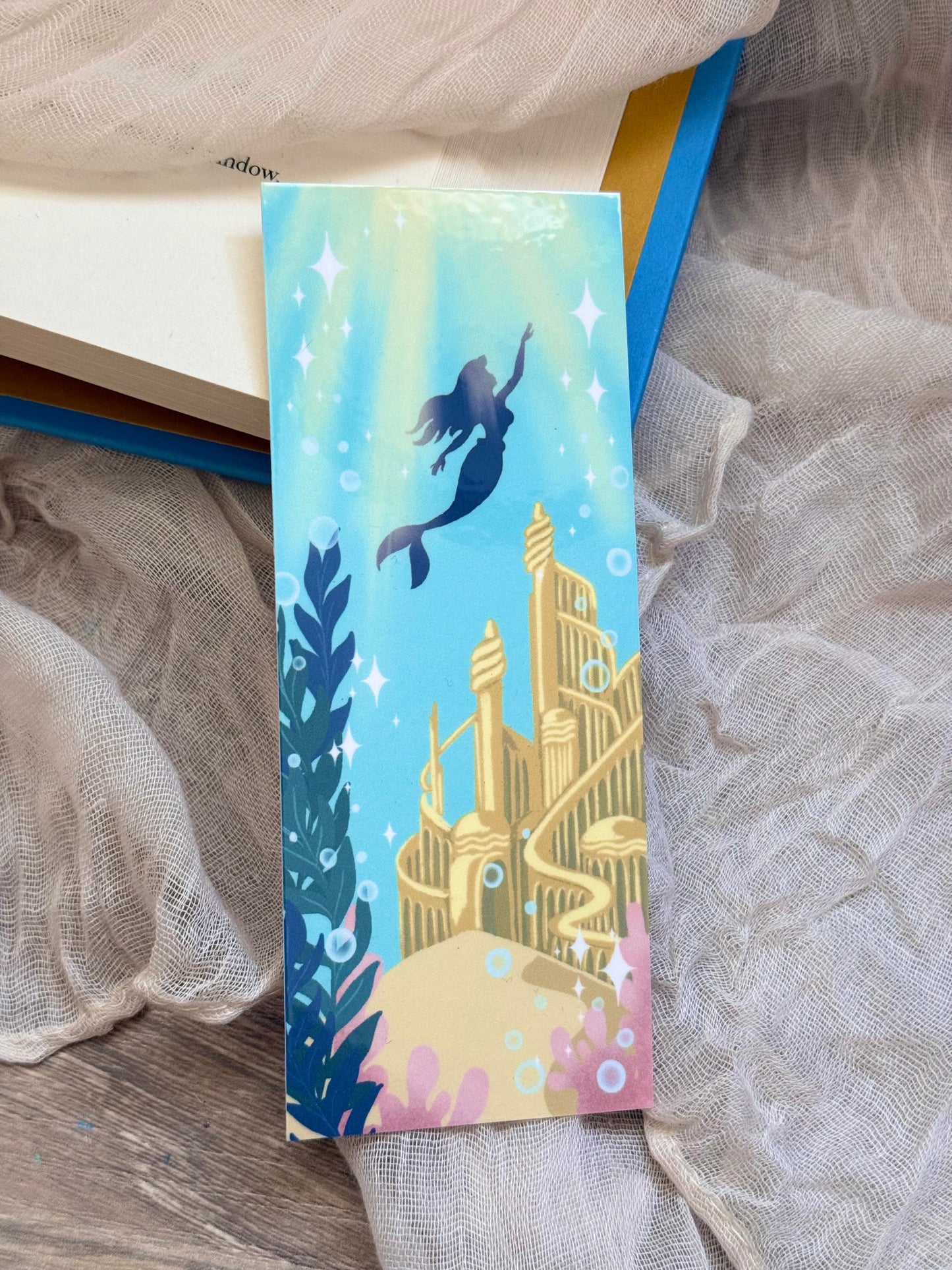 Mermaid Castle Bookmark
