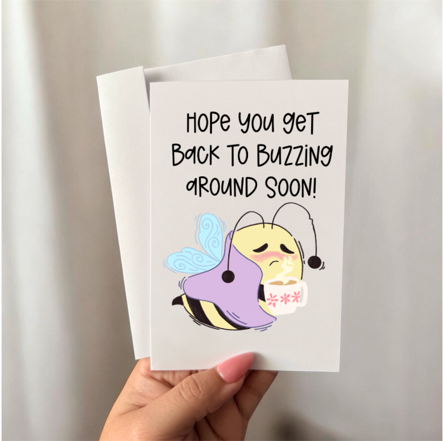 Get Well Soon Greeting Card