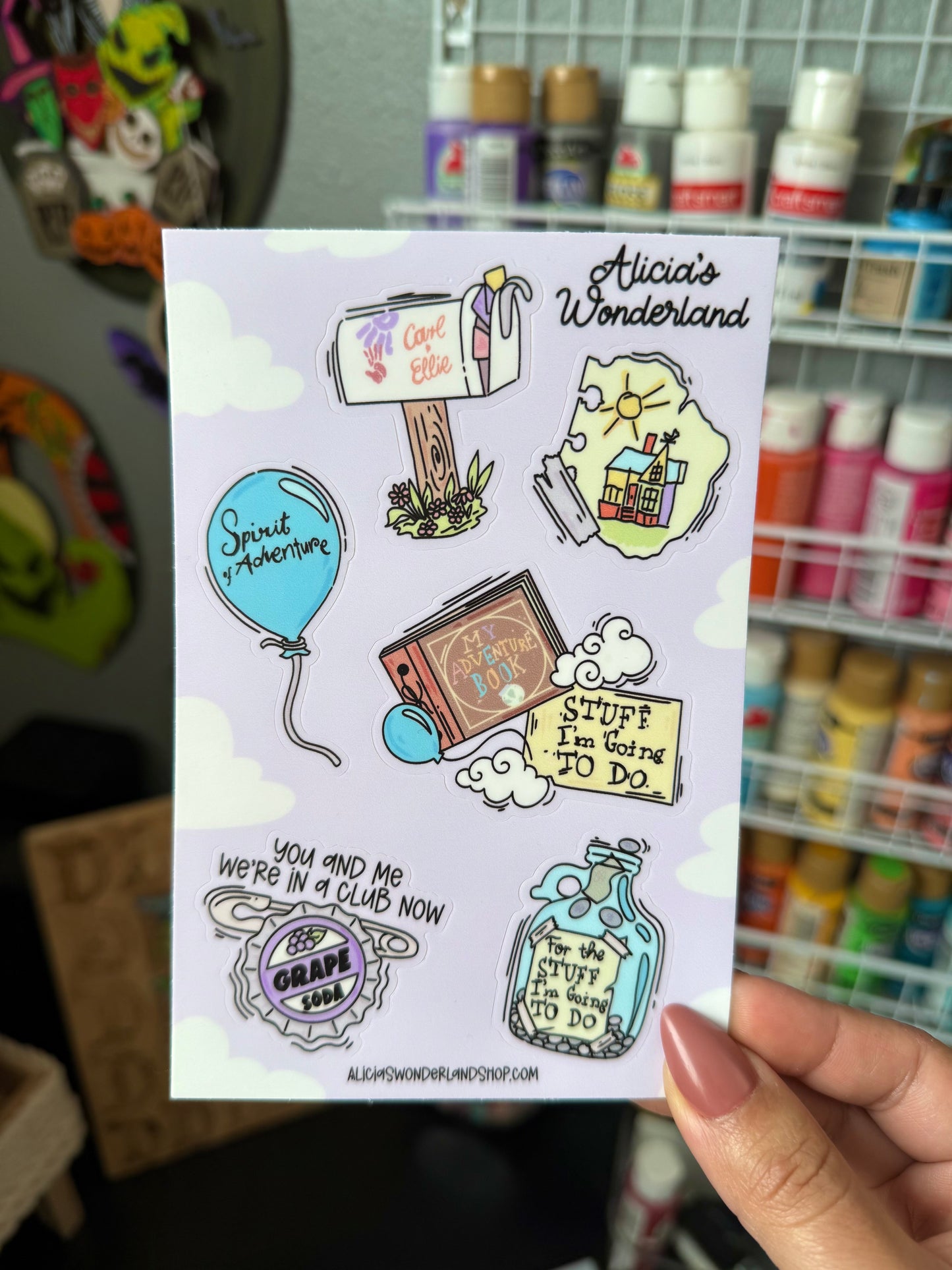 Adventure Sticker Sheet