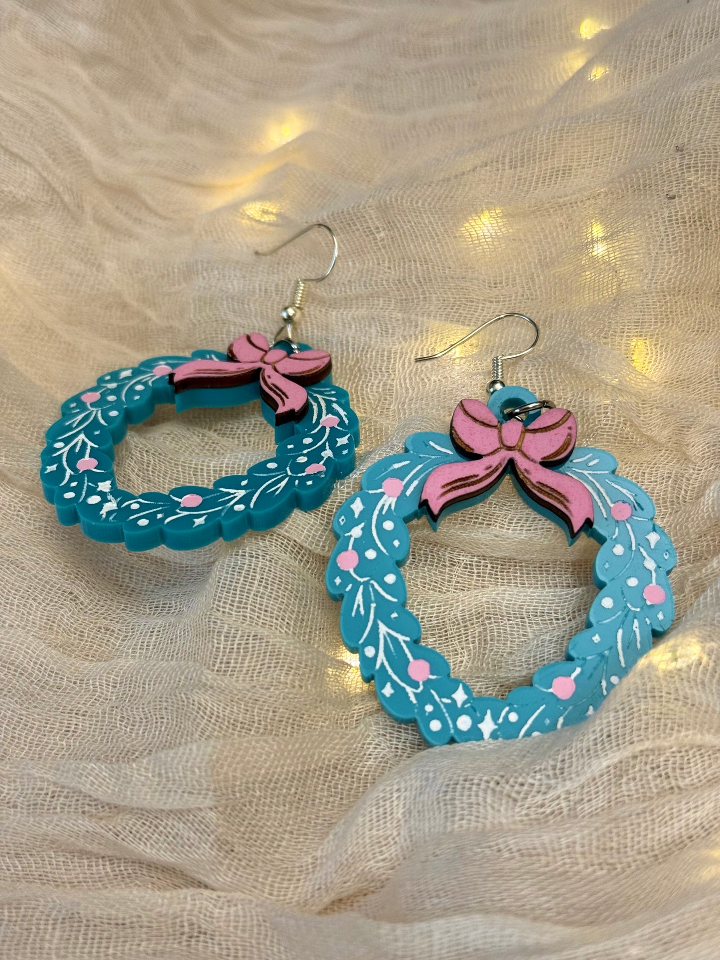 Wreath earrings
