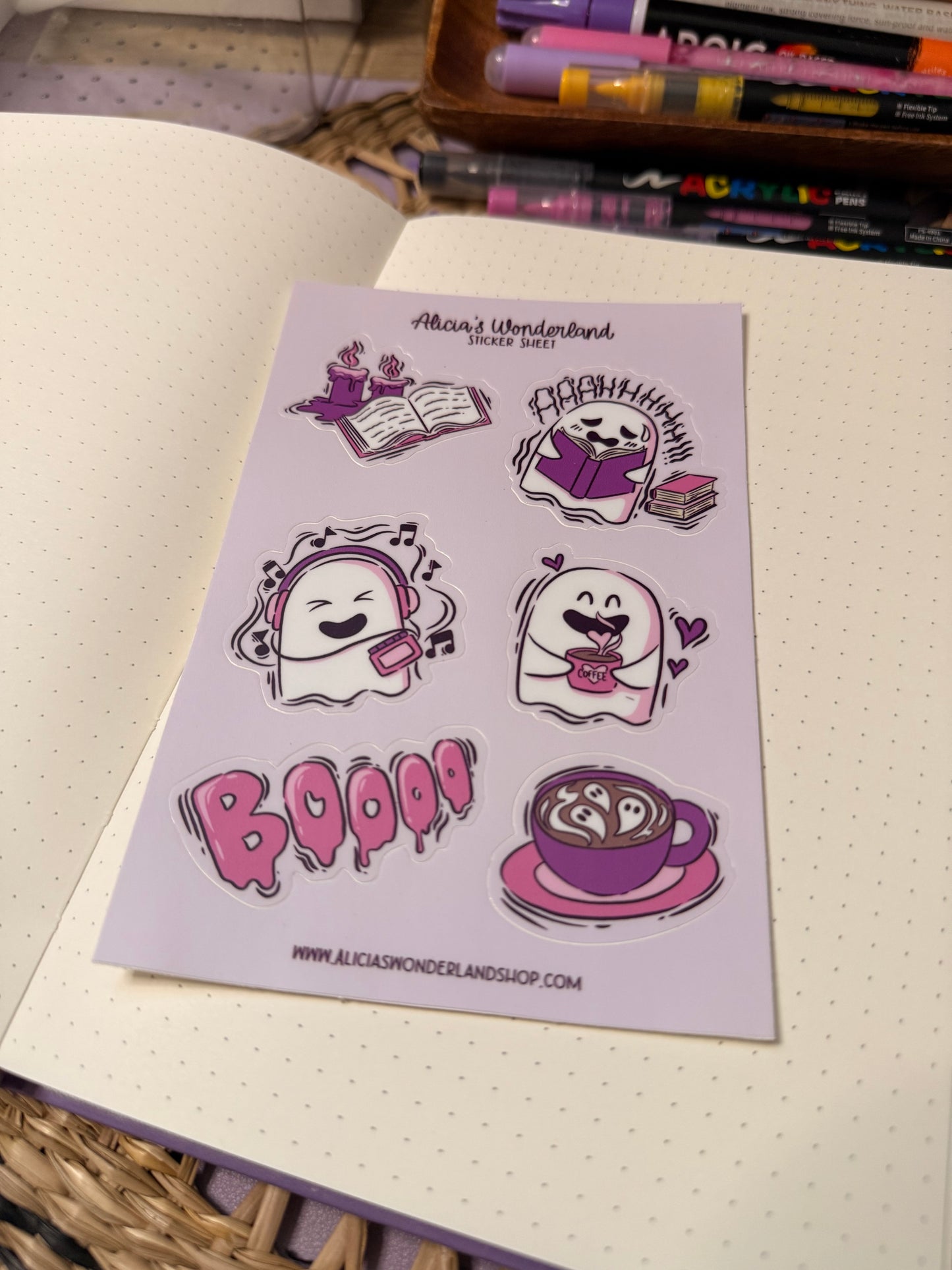 Ghost Hobbies Sticker Sheet