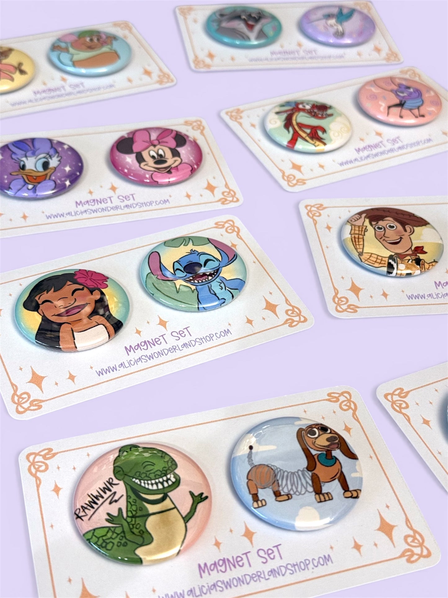 Button Set - Magnet or Pin