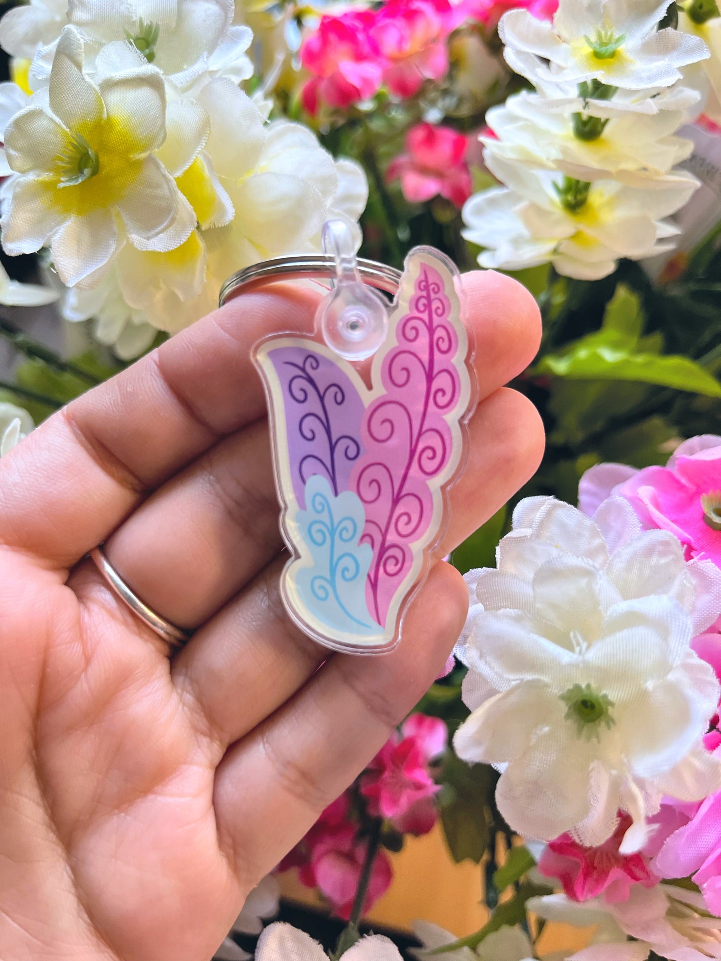 Wonderland Acrylic Keychain