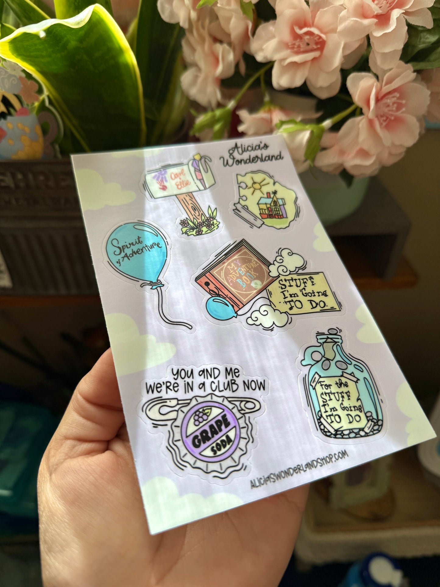 Adventure Sticker Sheet