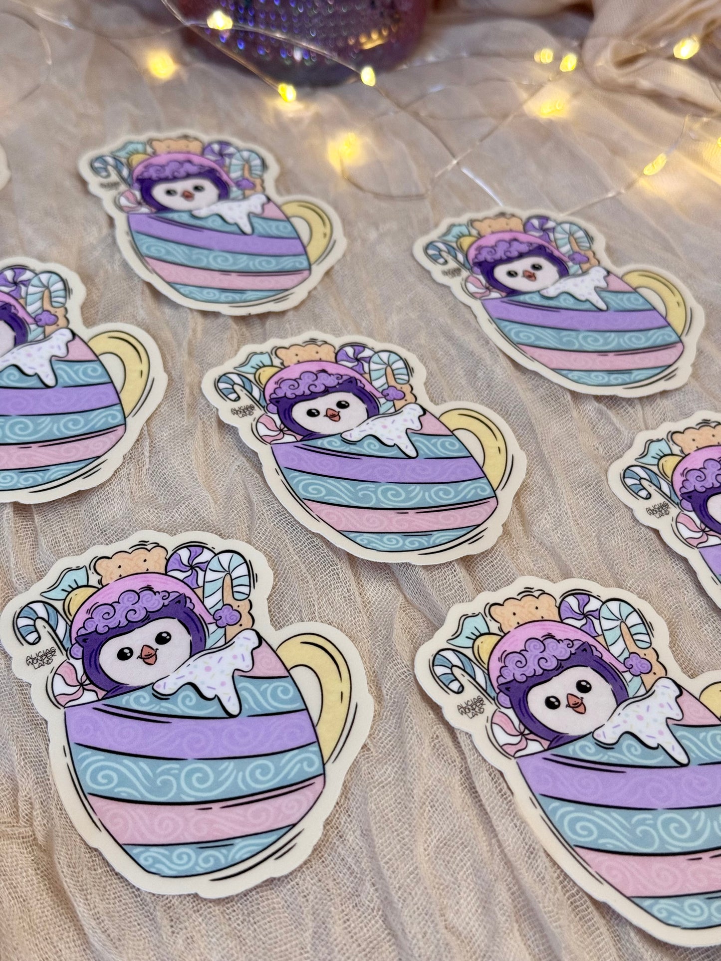 Sweet Owl Mug Sticker