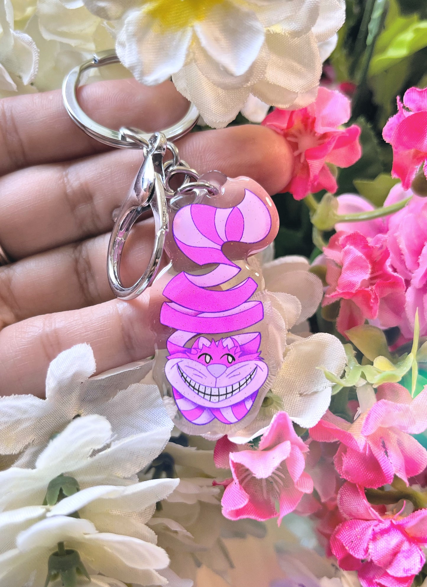 Mad Cat Keychain