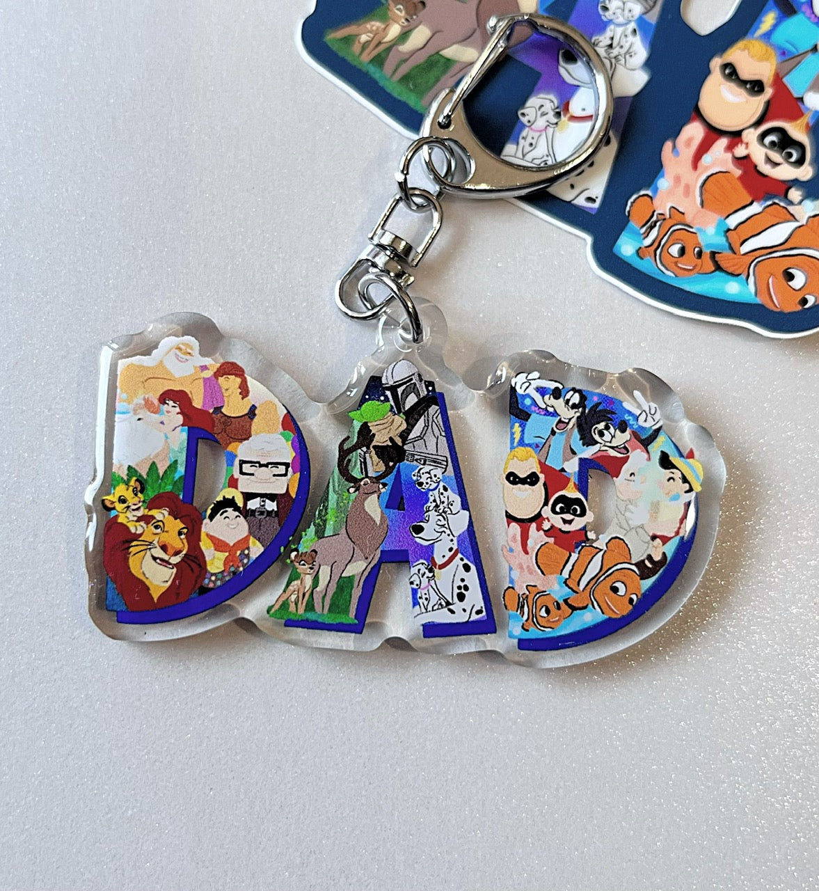 DAD Acrylic Keychain
