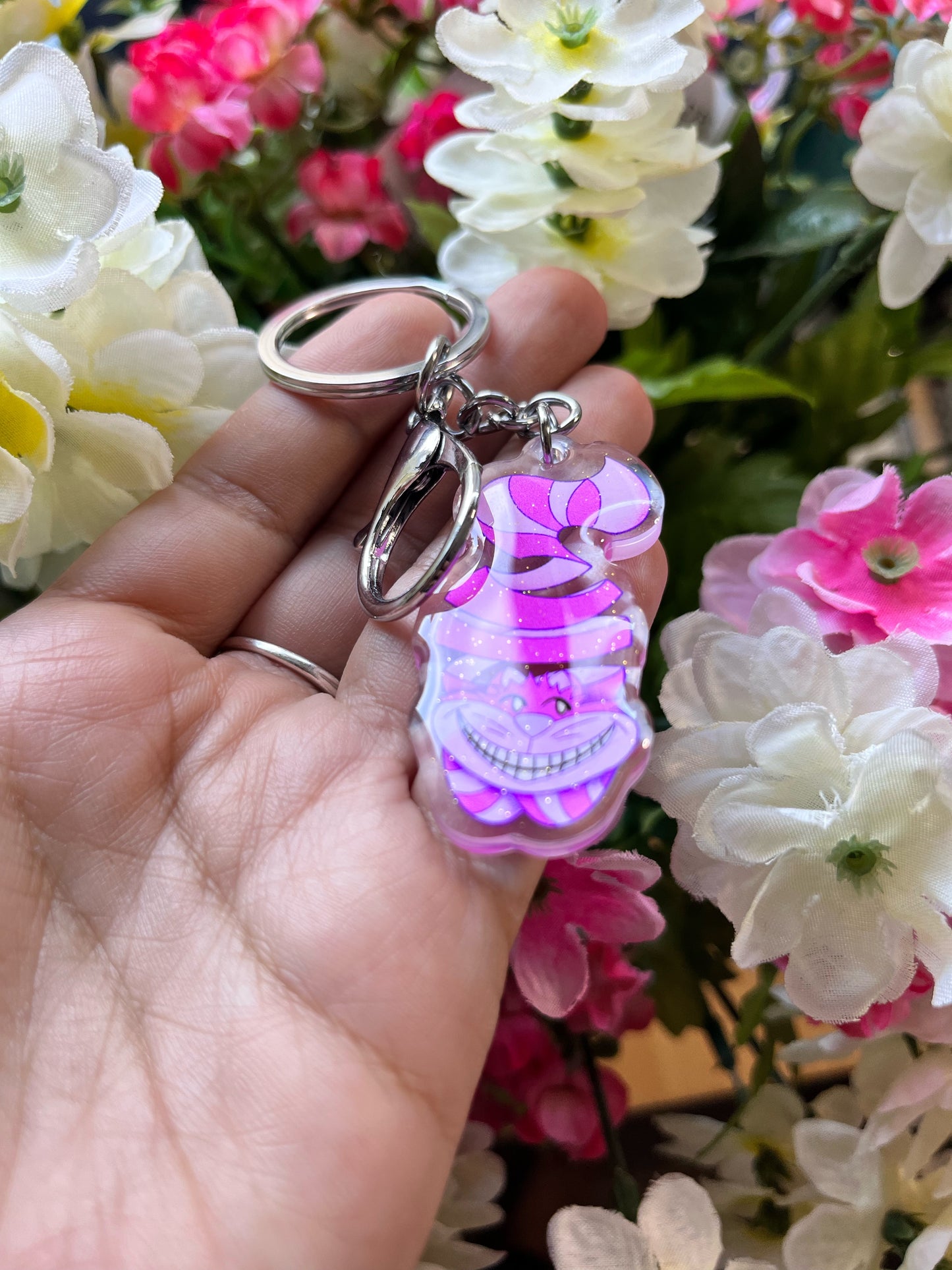Mad Cat Keychain