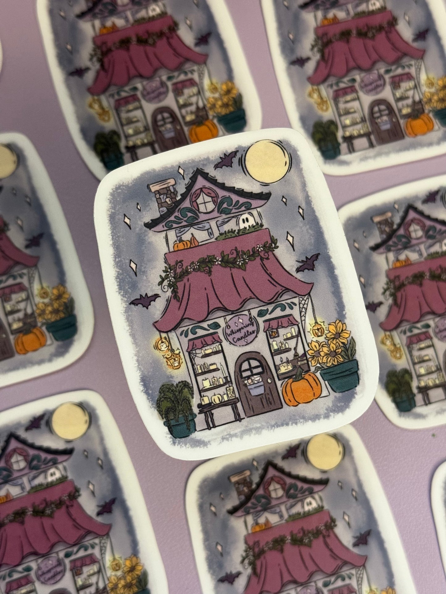 Whispering Candles Stickers