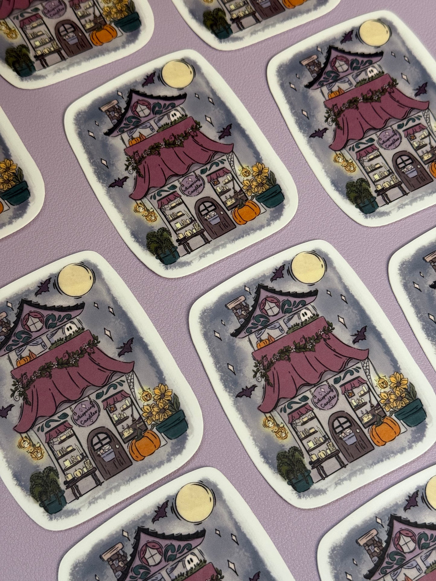 Whispering Candles Stickers