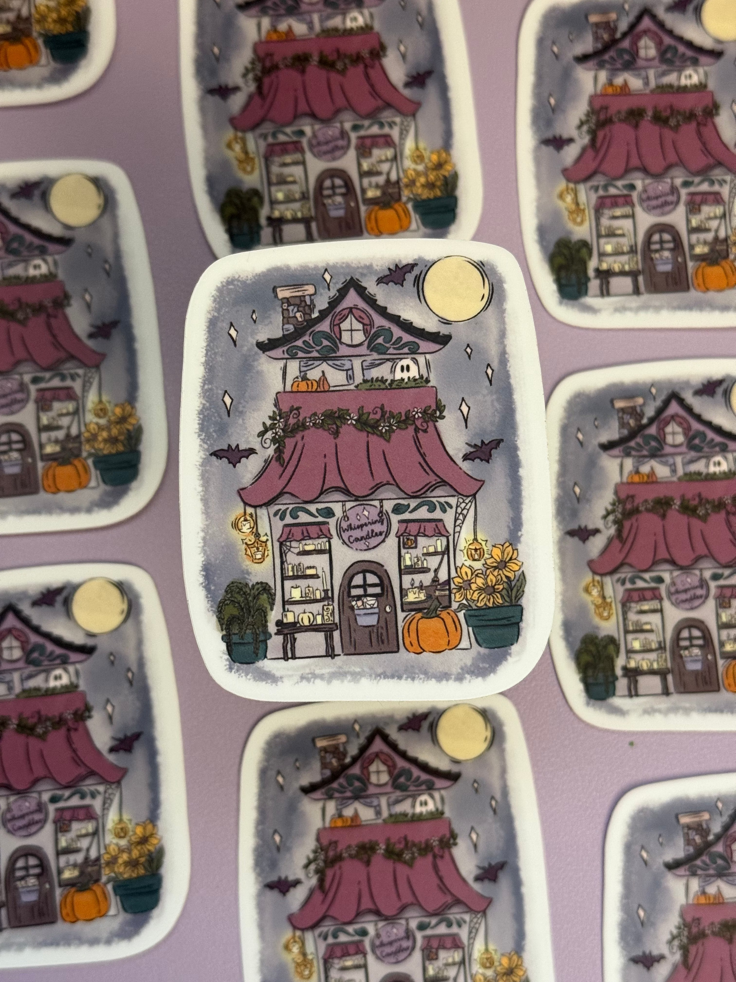 Whispering Candles Stickers