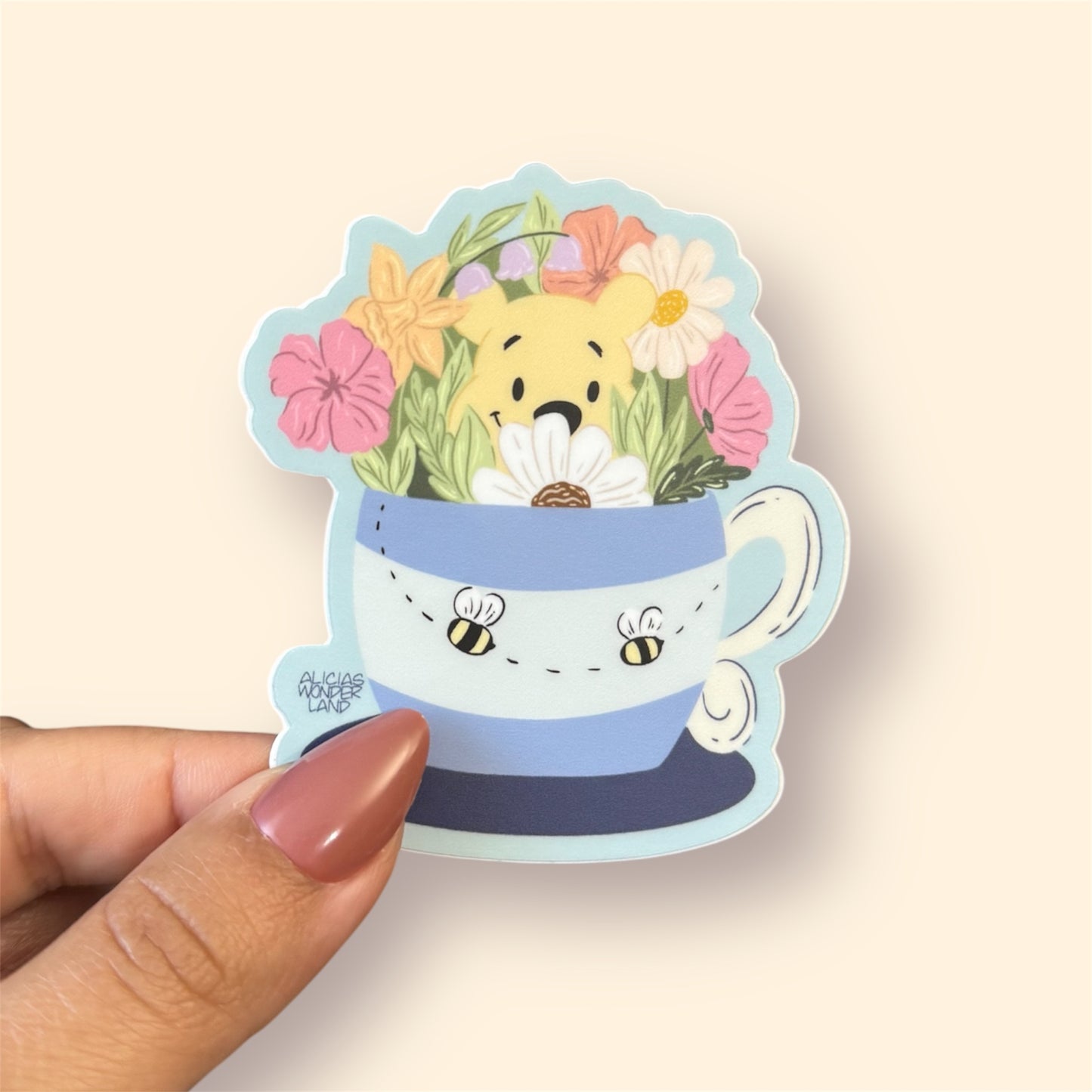 Hunny Bear Vinyl Sticker