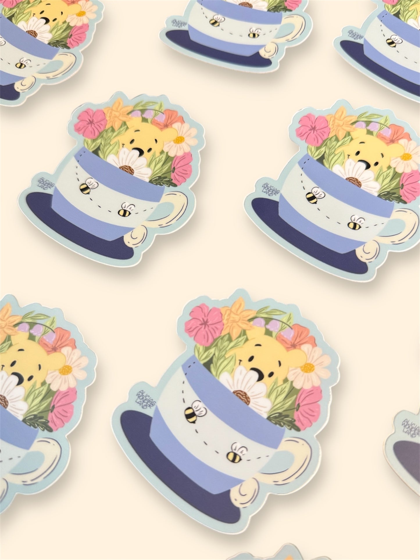 Hunny Bear Vinyl Sticker