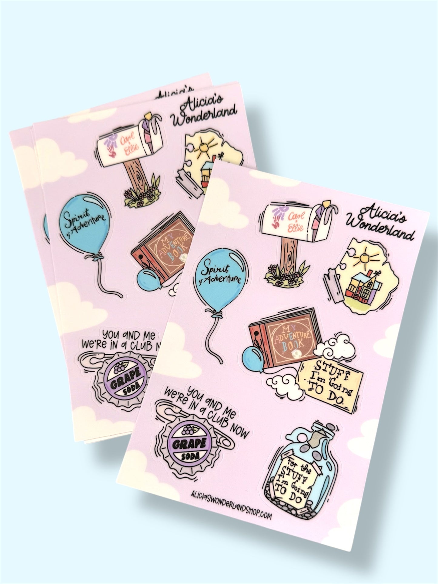 Adventure Sticker Sheet