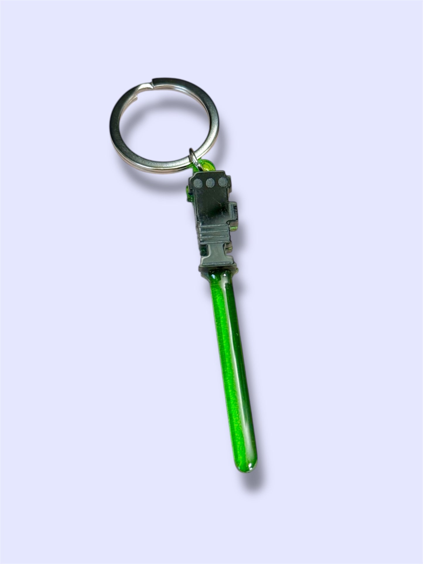 Green Lightsaber Keychain