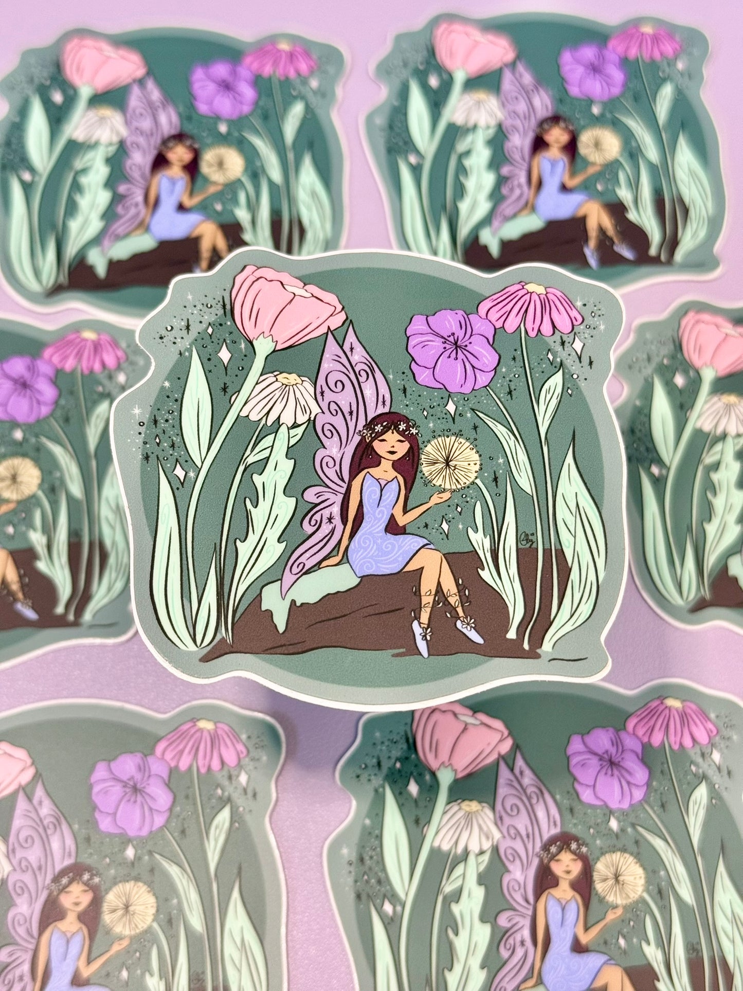 Enchanted Garden Fairy Sticker