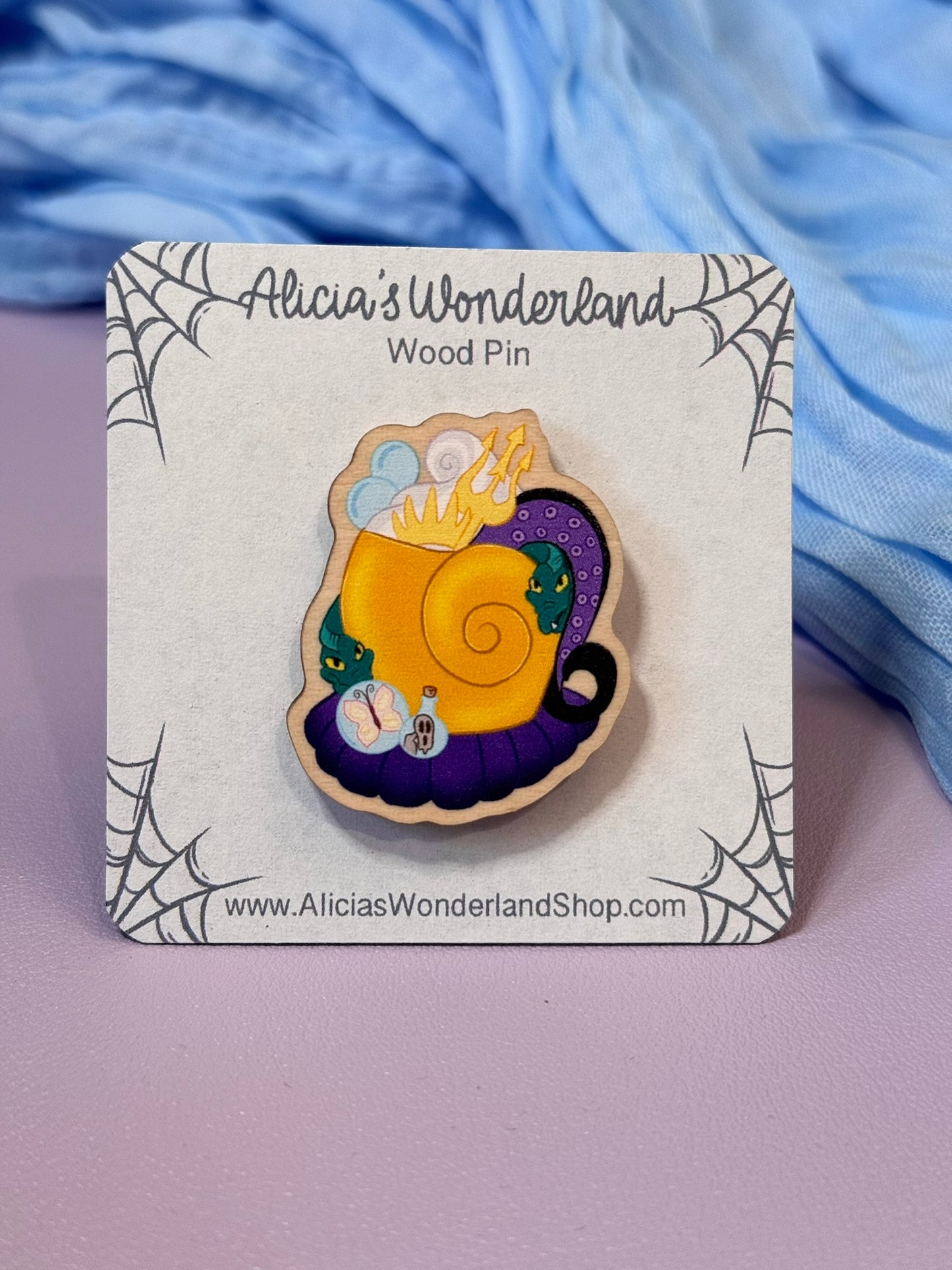 Sea Witch Mug Pin