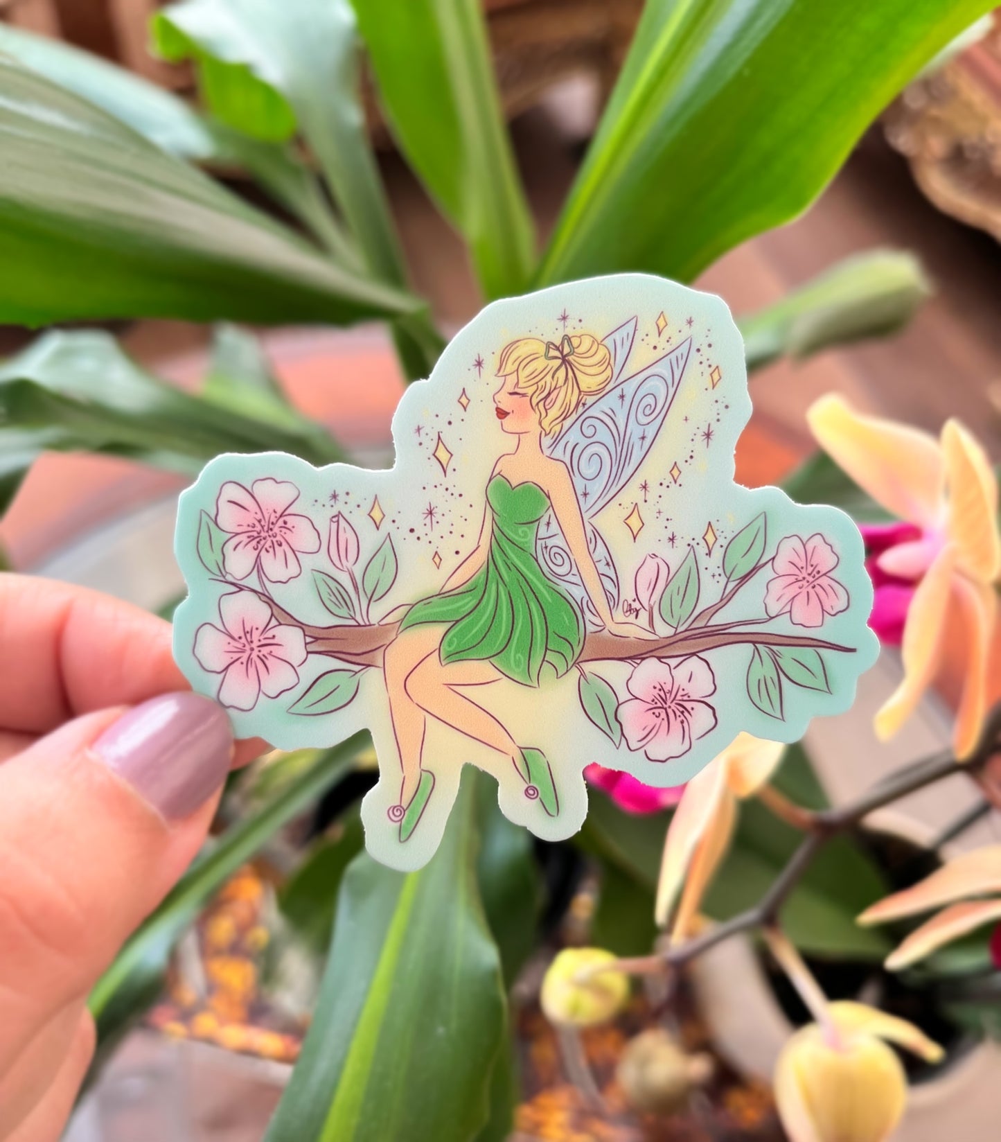 Sparkle & Tinker Fairy Vinyl Sticker