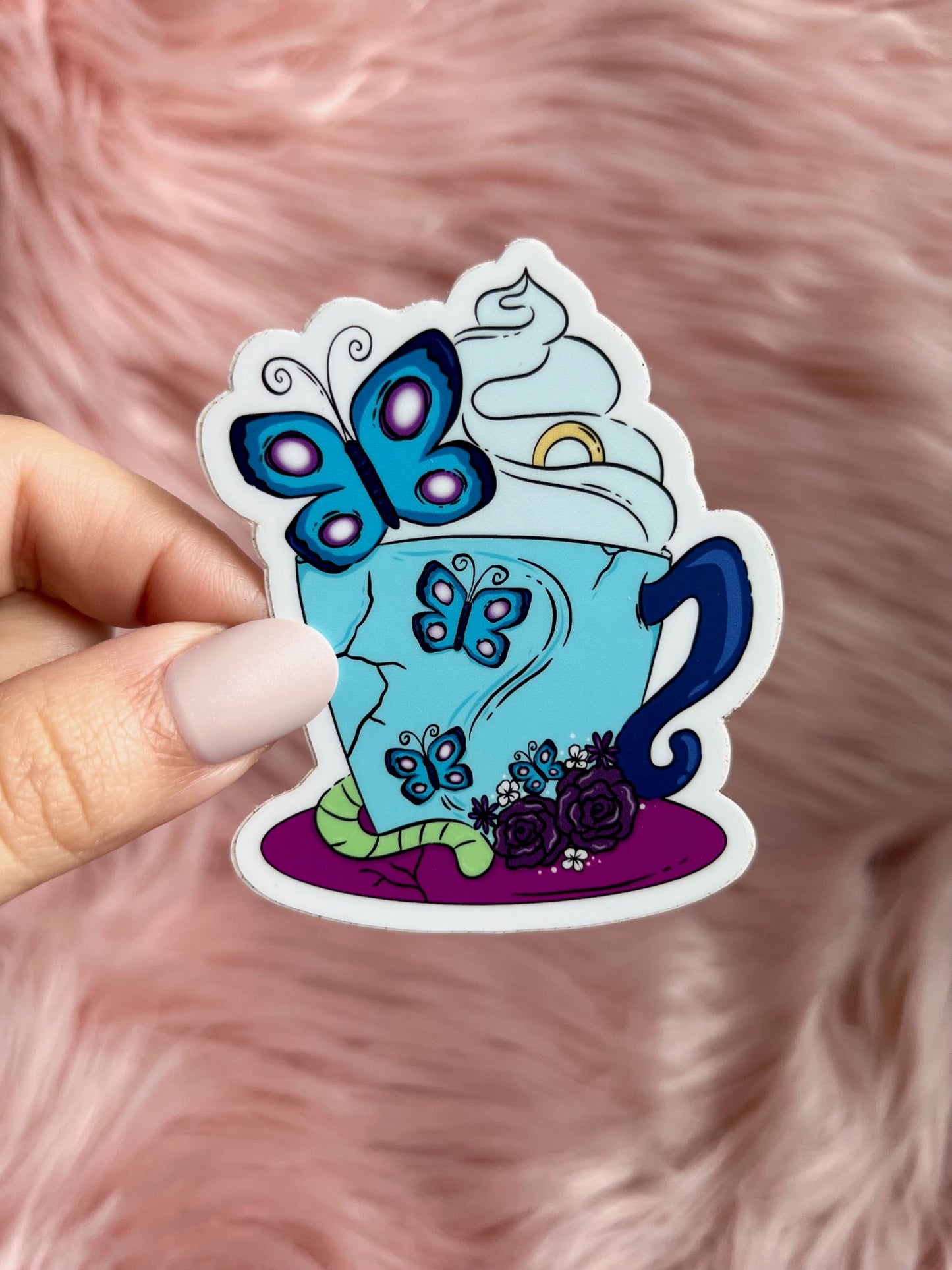 Emily Spooky Mug Vinyl Sticker