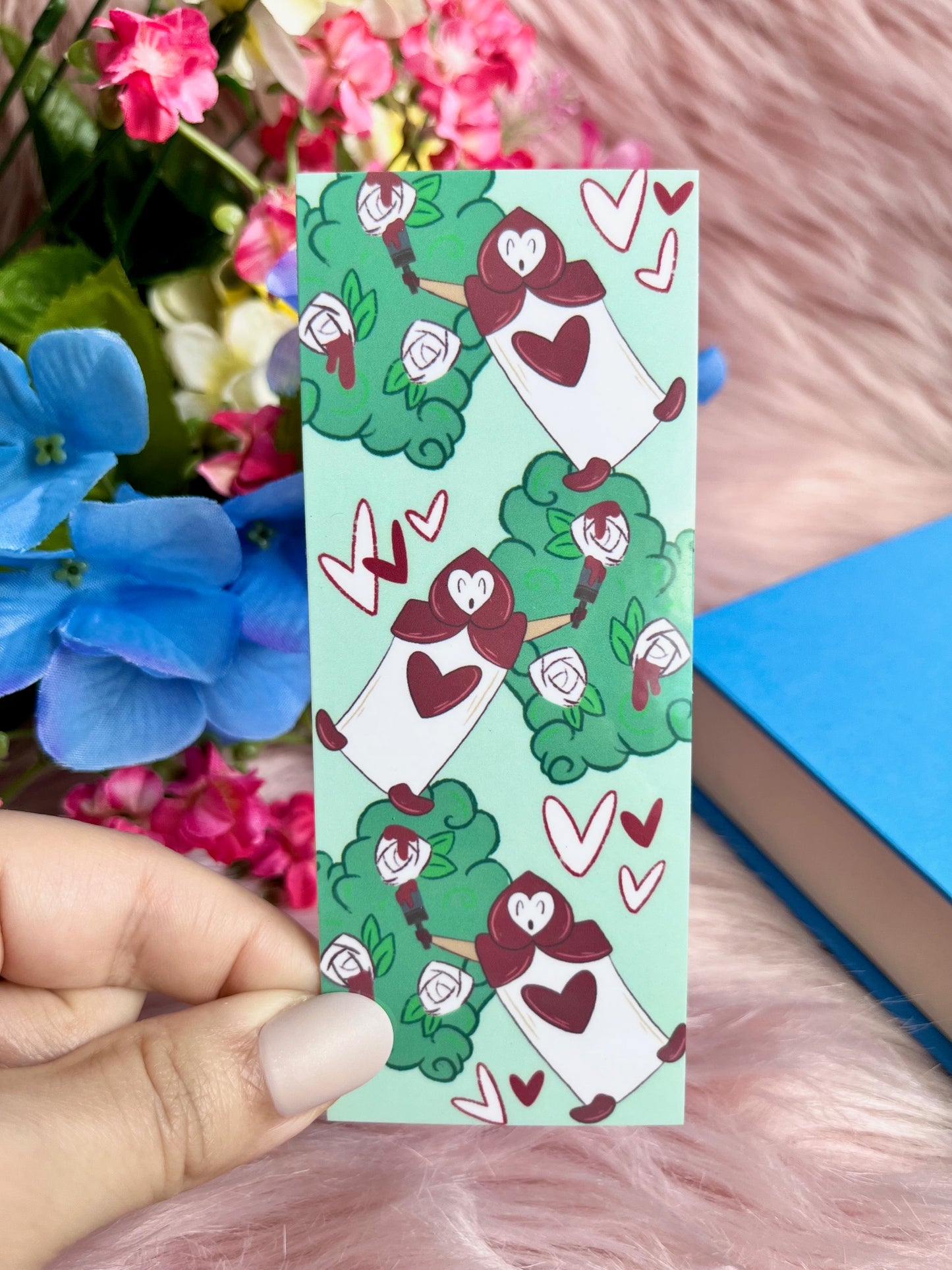 Painting the Roses Bookmark