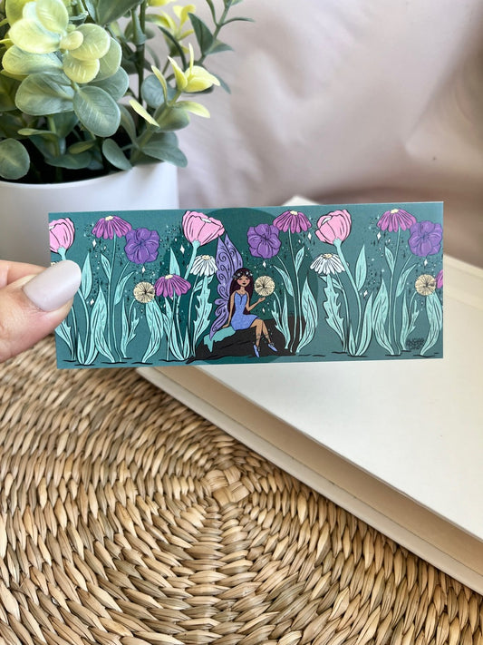 Enchanted Garden Fairy Bookmark