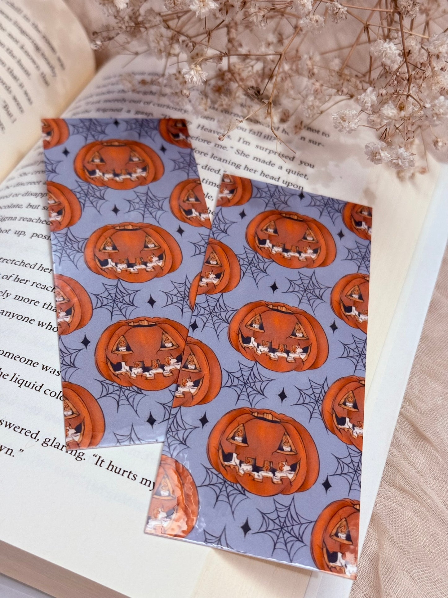 Jack o Lantern Bookmark