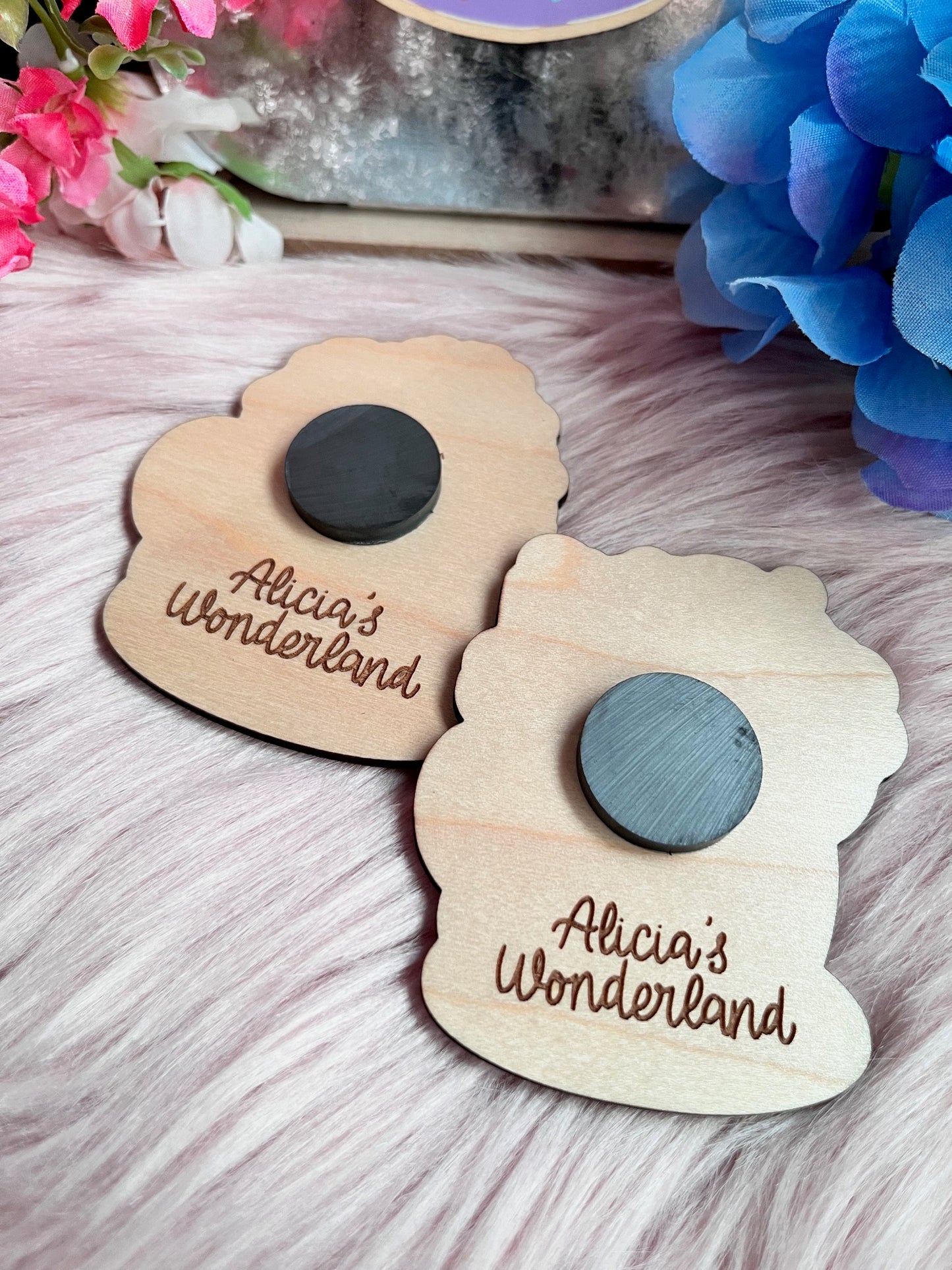 Duckling Wood Magnet