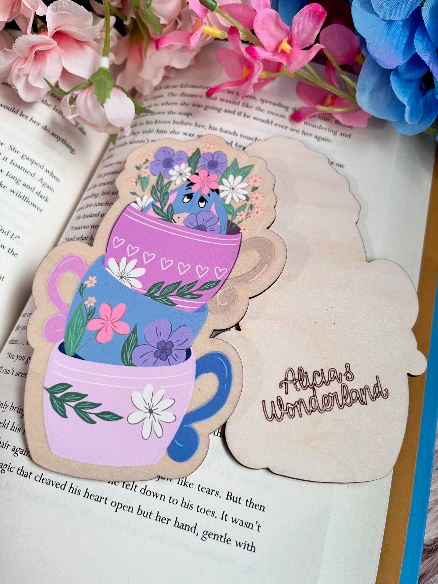 Spring Buddy Wood Bookmark
