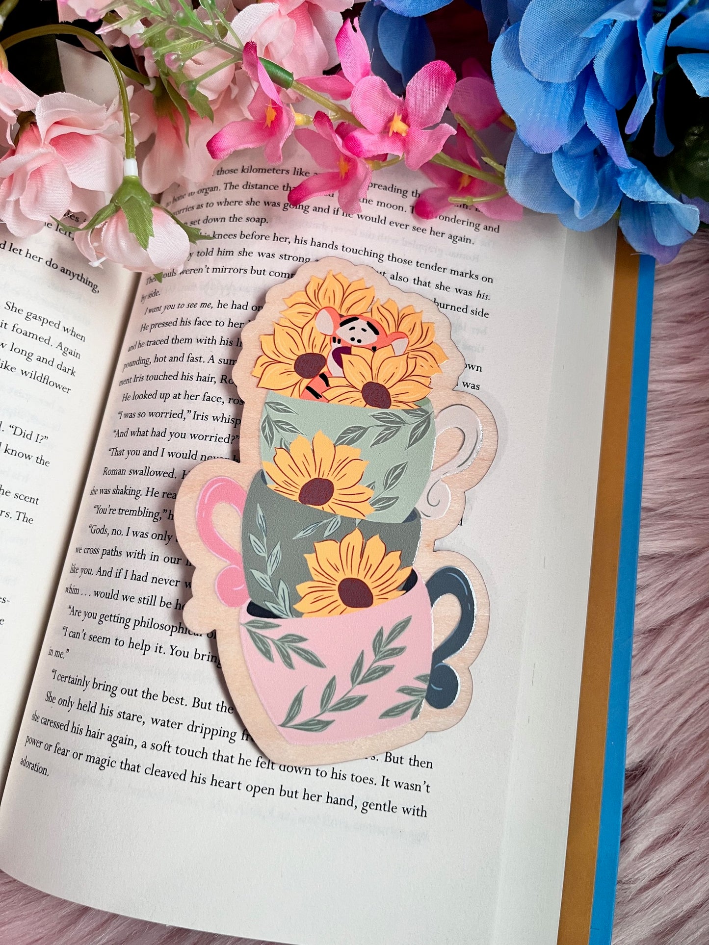 Bouncy Tiger Wood Bookmark