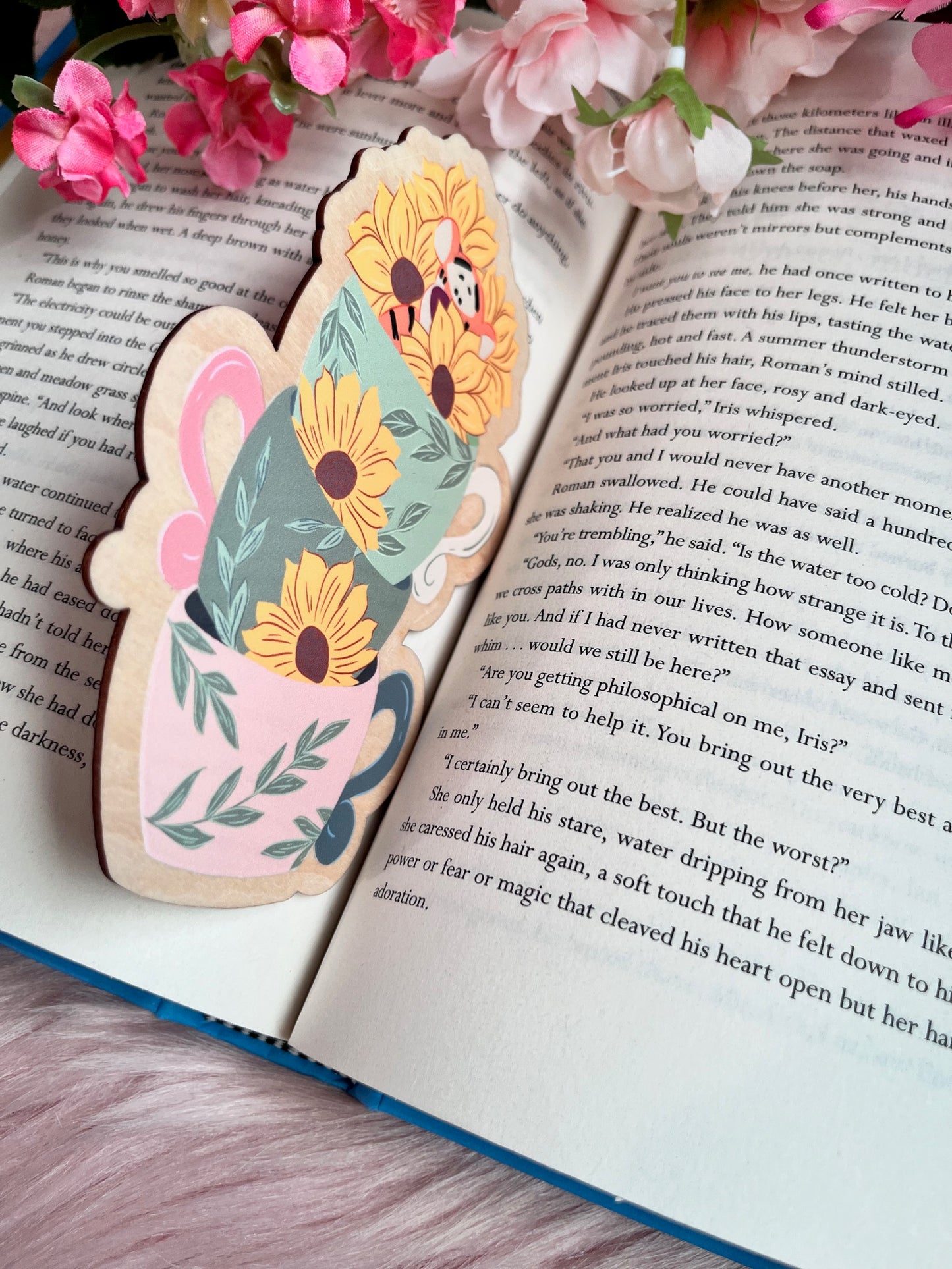Bouncy Tiger Wood Bookmark