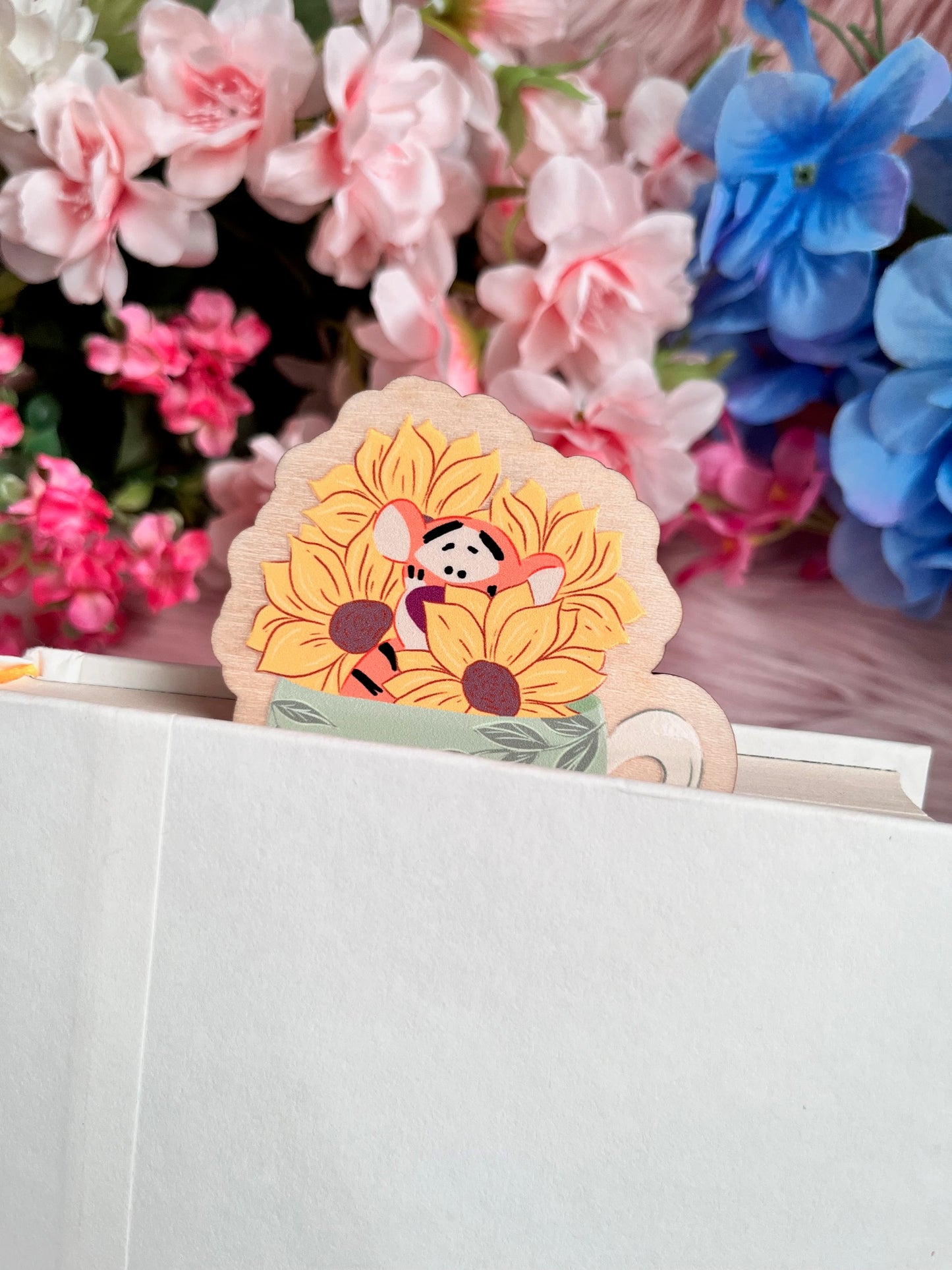 Bouncy Tiger Wood Bookmark
