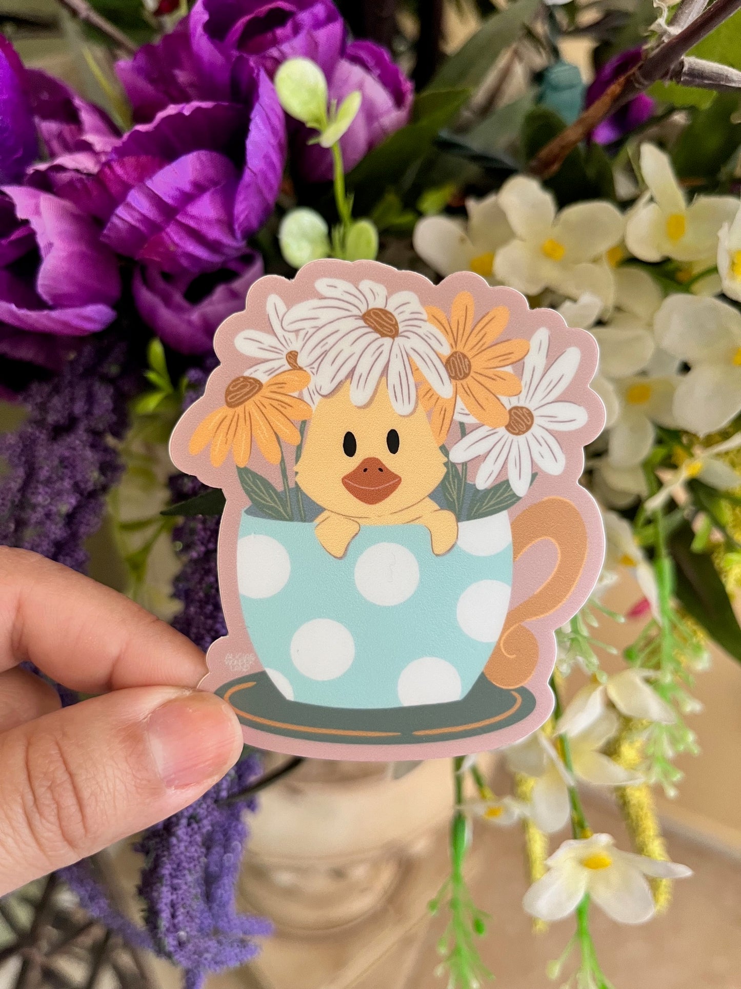 Duckling Vinyl Sticker