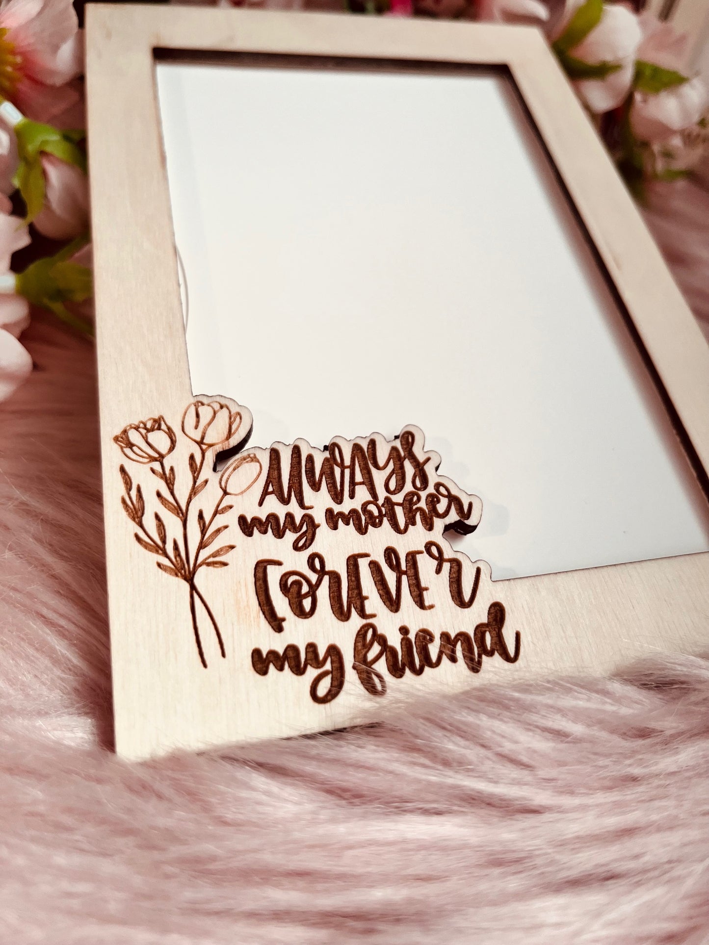 Mother & Friend Frame Greeting Card
