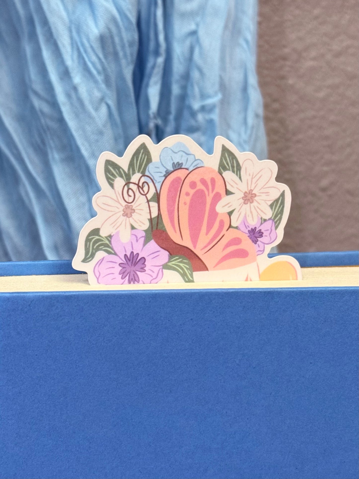 Garden Butterfly Teacup Bookmark | Teacup Buddies