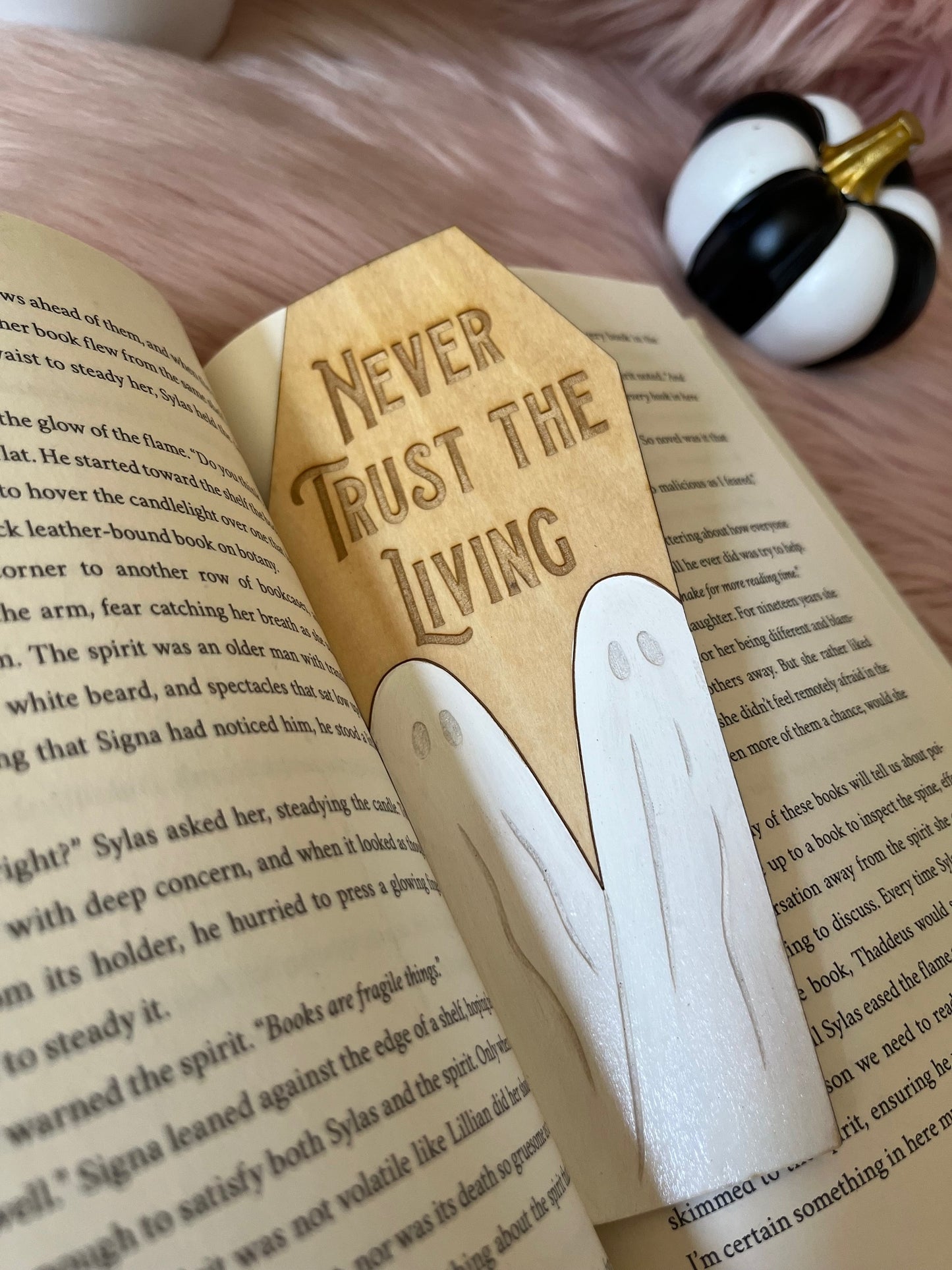 Never Trust the Living Wood Bookmark