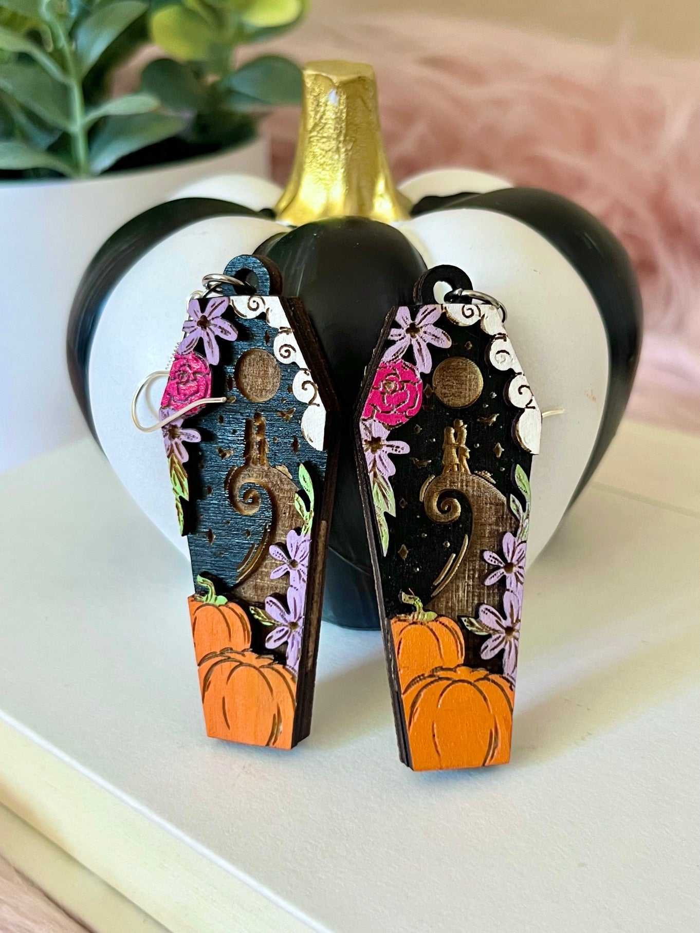 Wood Nightmare Earrings