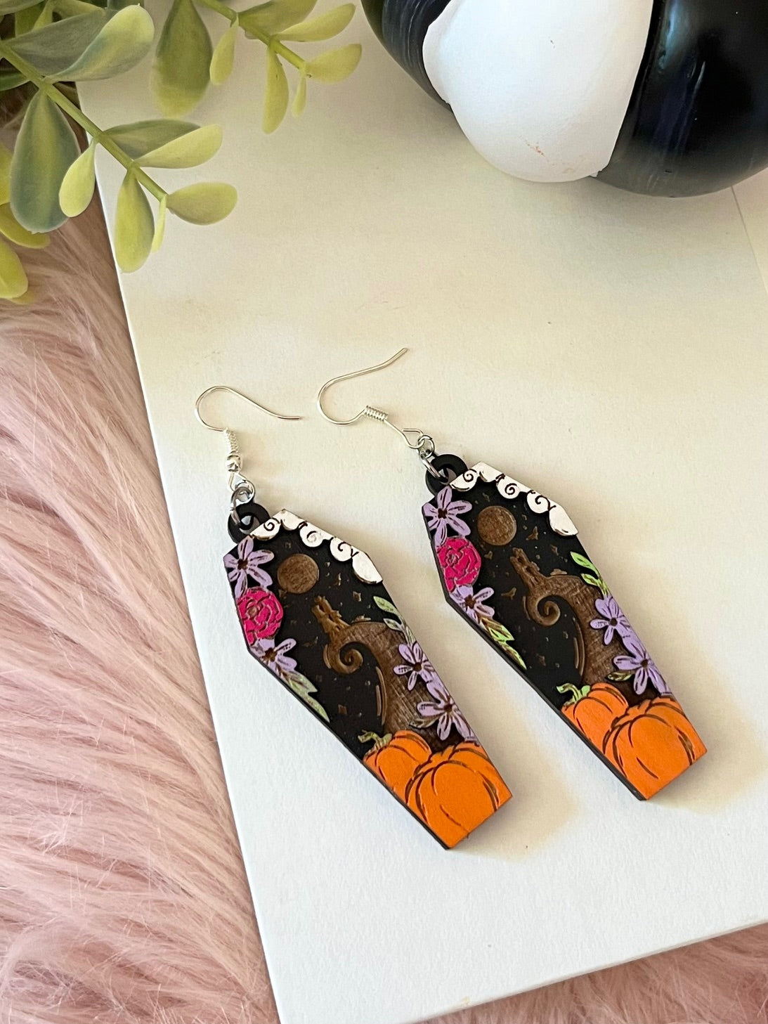 Wood Nightmare Earrings