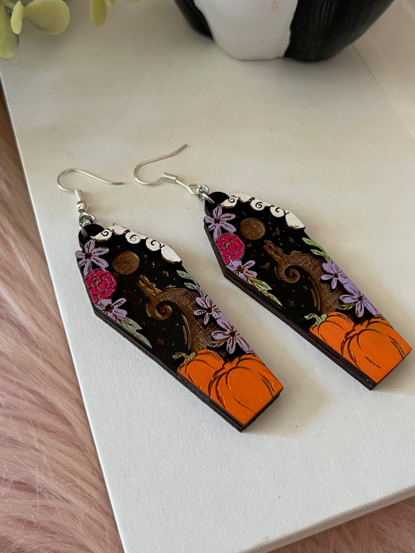 Wood Nightmare Earrings
