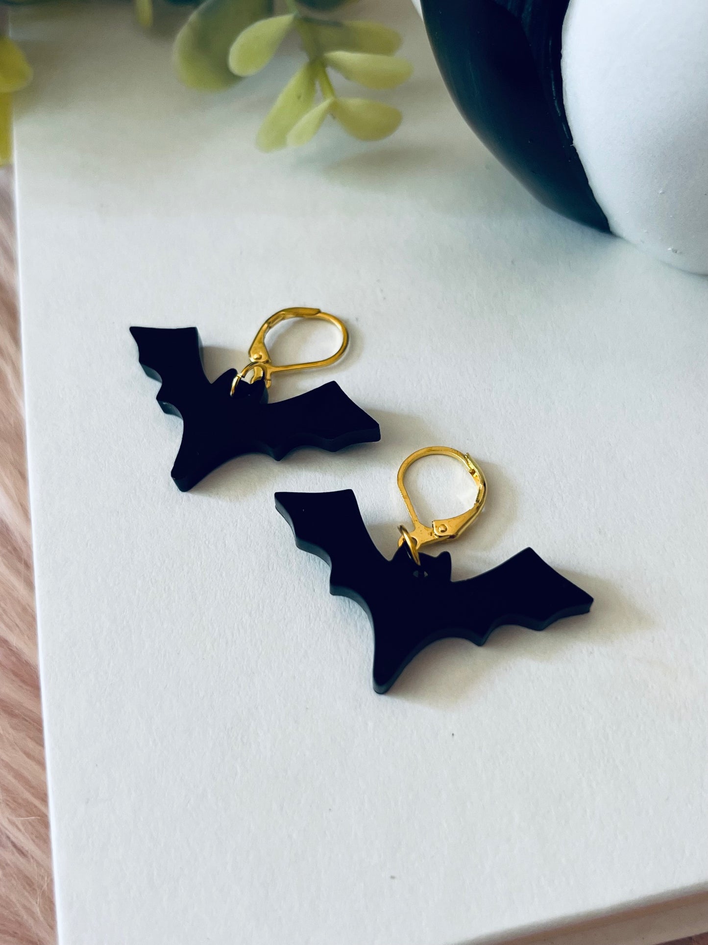 Bat Earrings