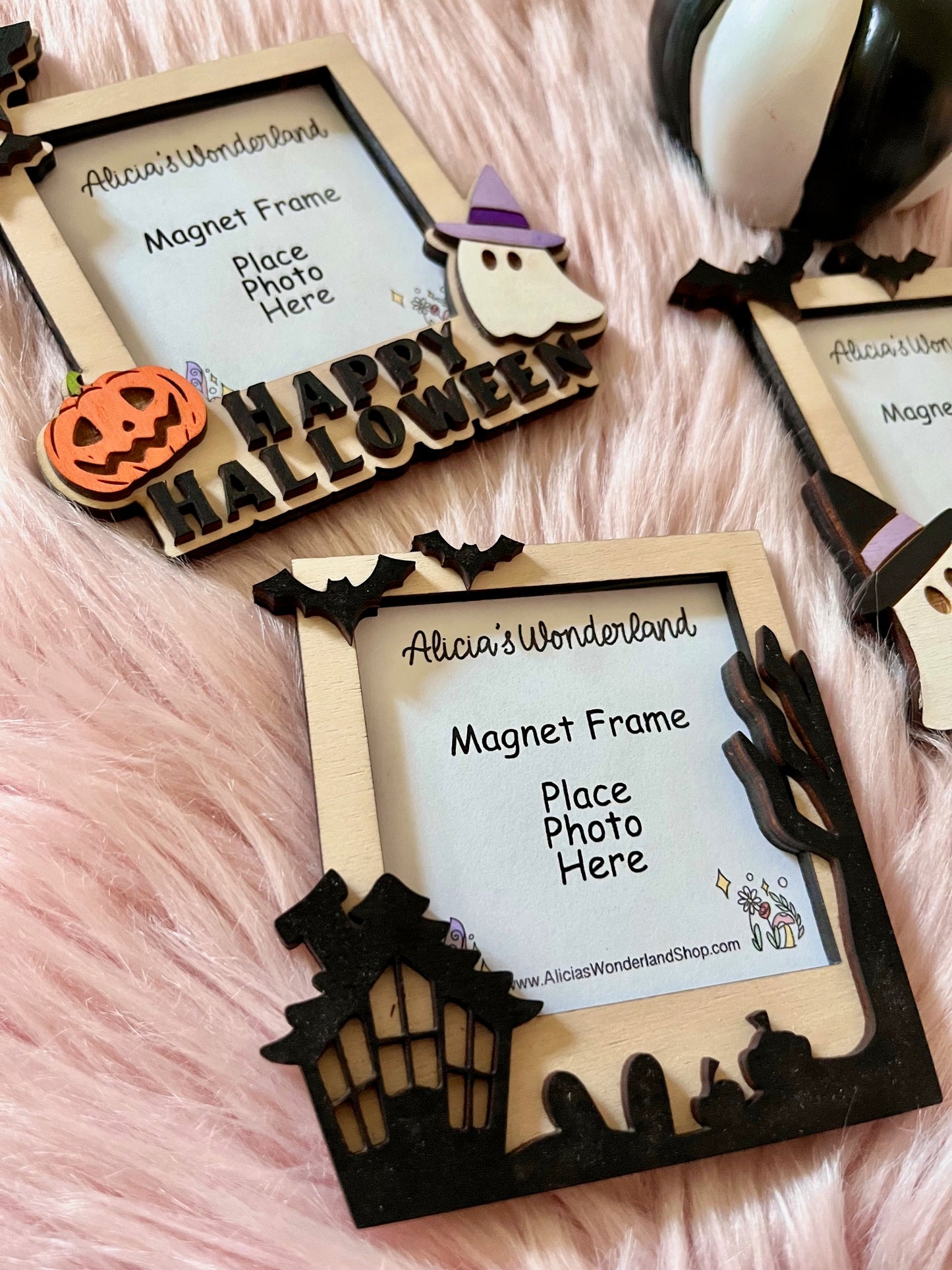 Spooky Magnet Picture Frame