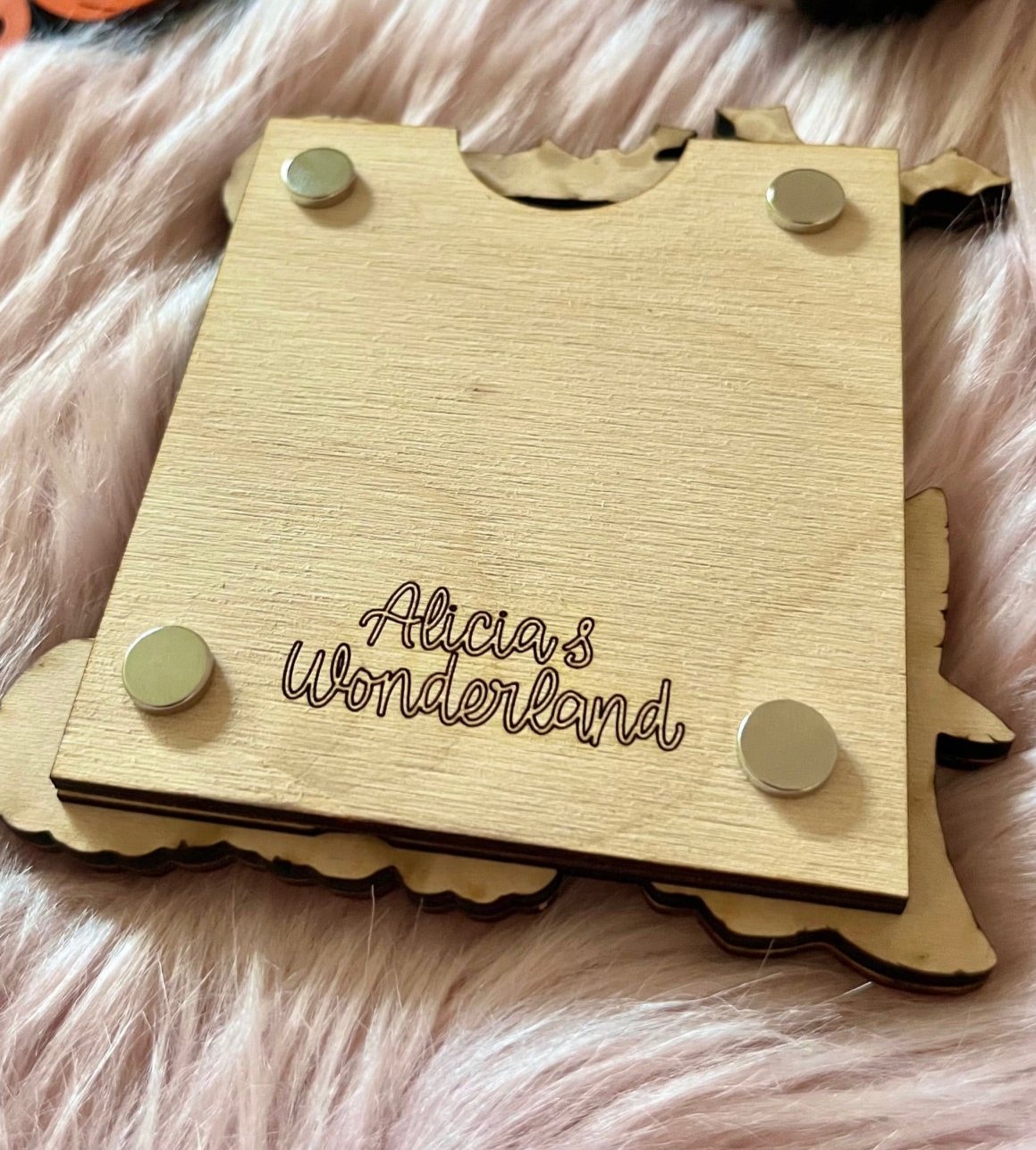 Spooky Magnet Picture Frame