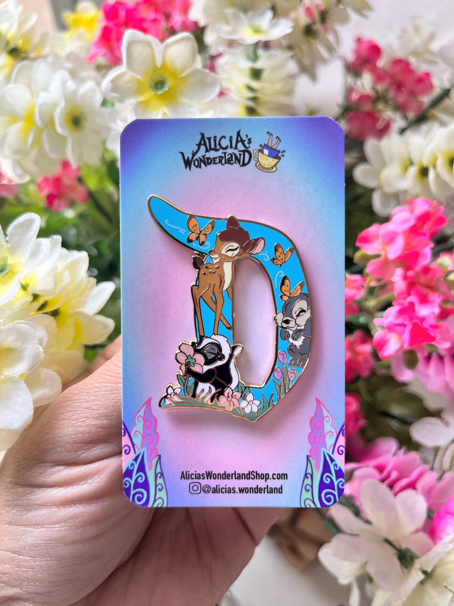Woodland Friends Enamel Pin