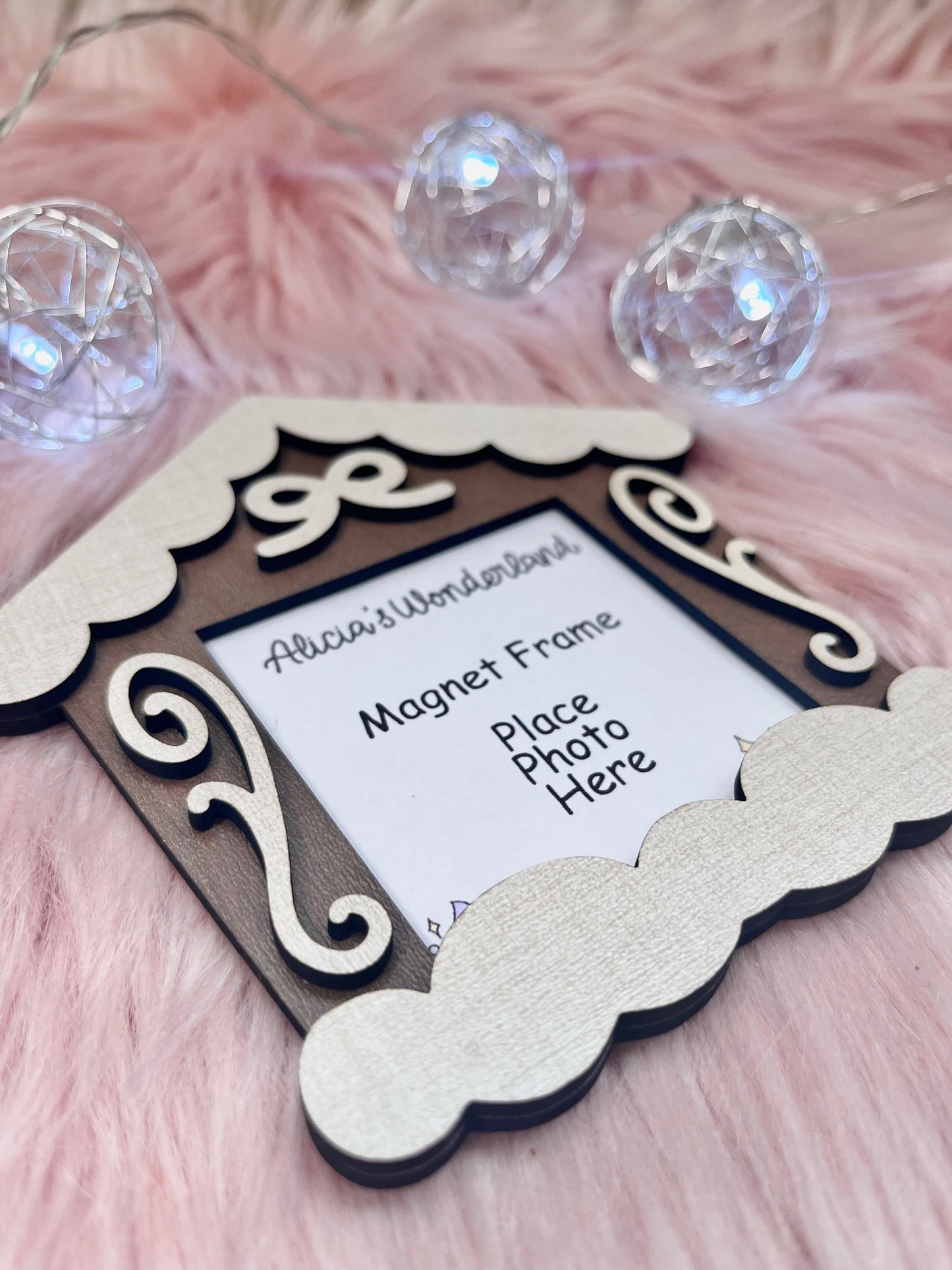 Gingerbread House Magnet Picture Frame