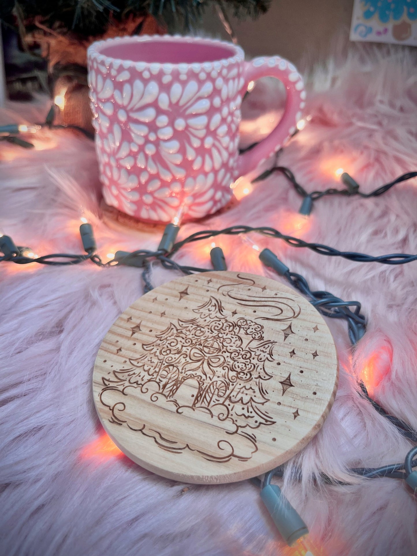 Cozy Wood Coasters
