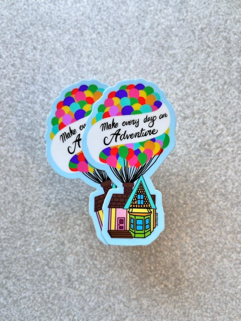 Make everyday an Adventure Vinyl Sticker